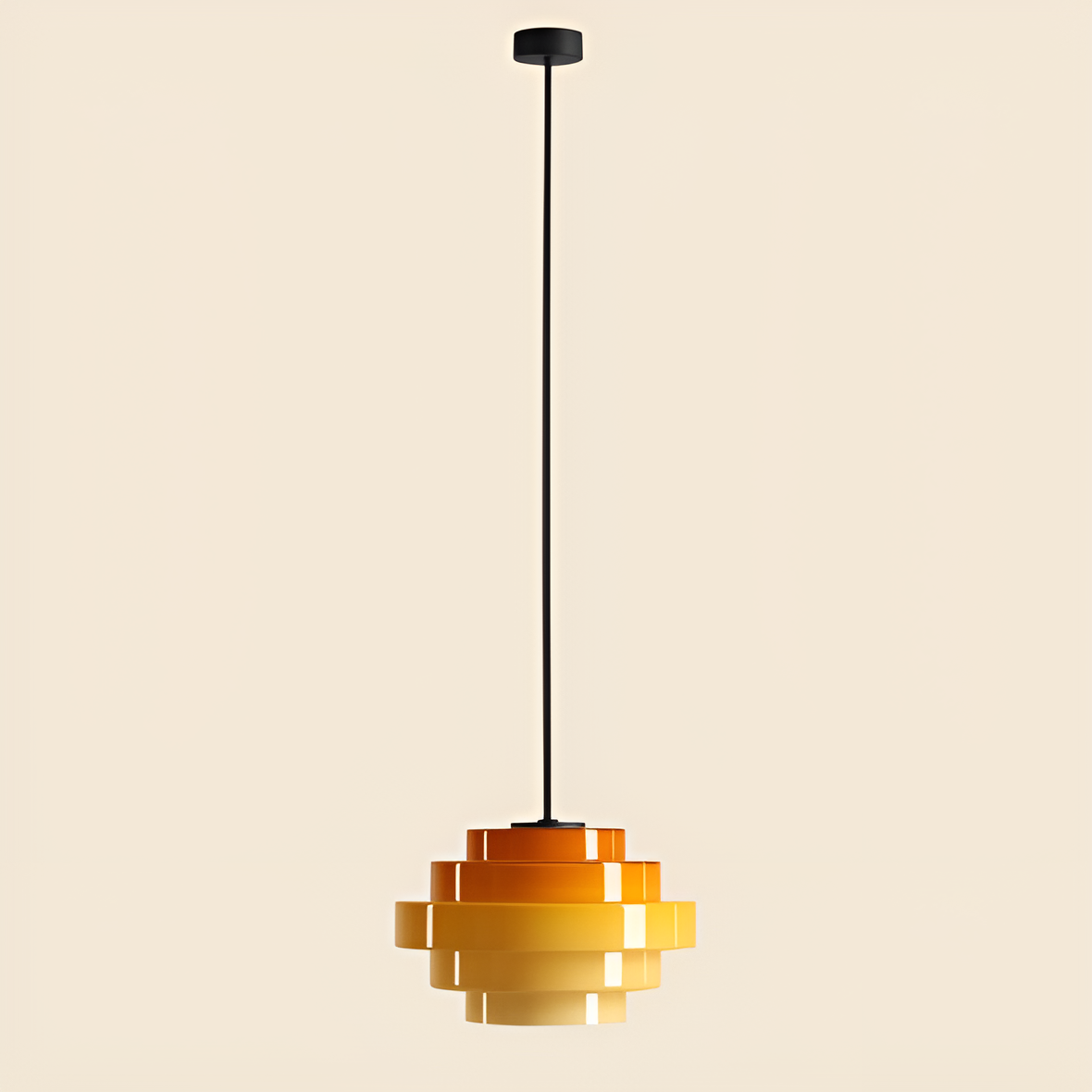 Lampa wisząca FILO miodowy