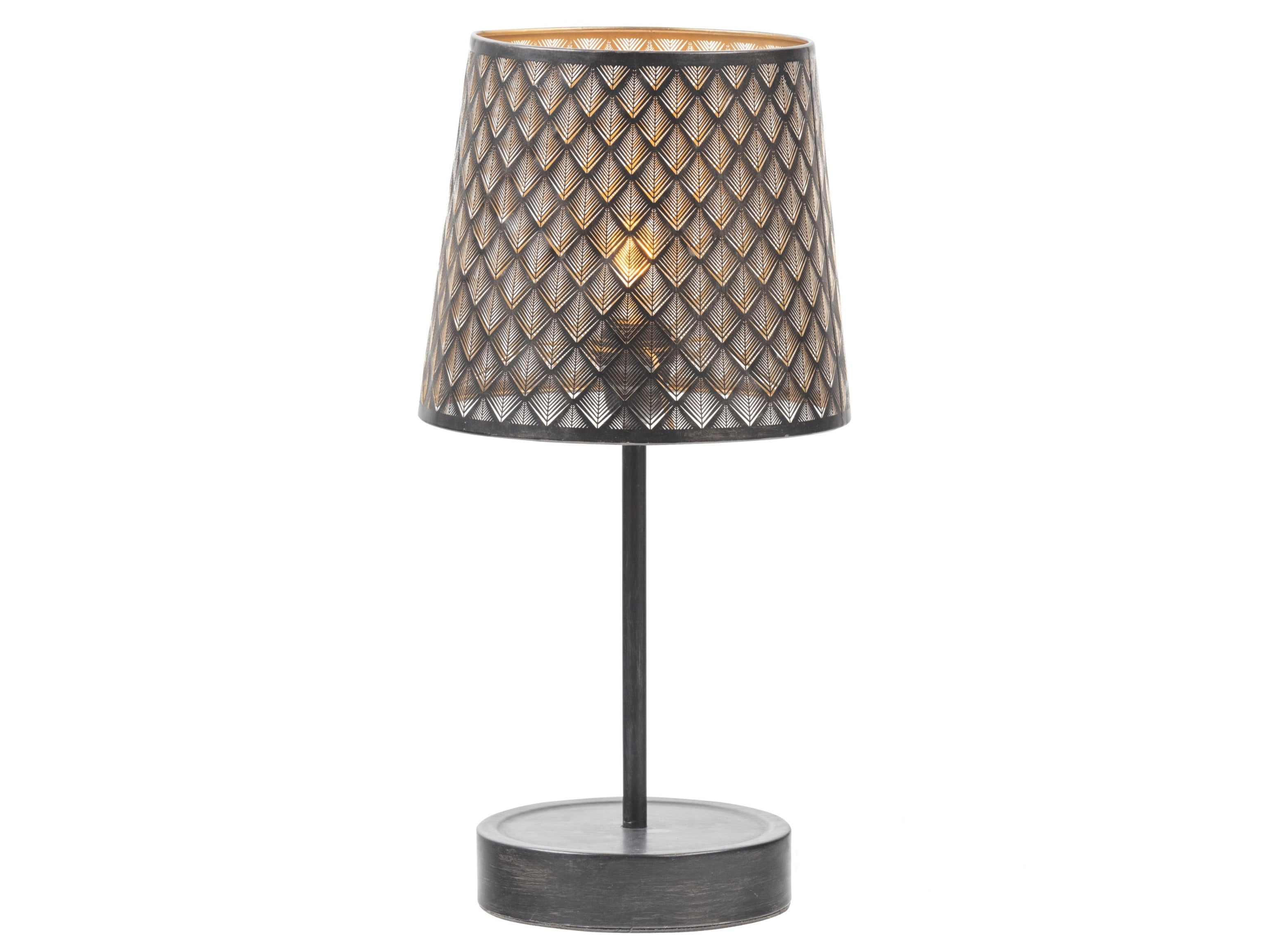 Lampa stołowa KARS czarny z antycznym mosiądzem Woood Exclusive    Eye on Design