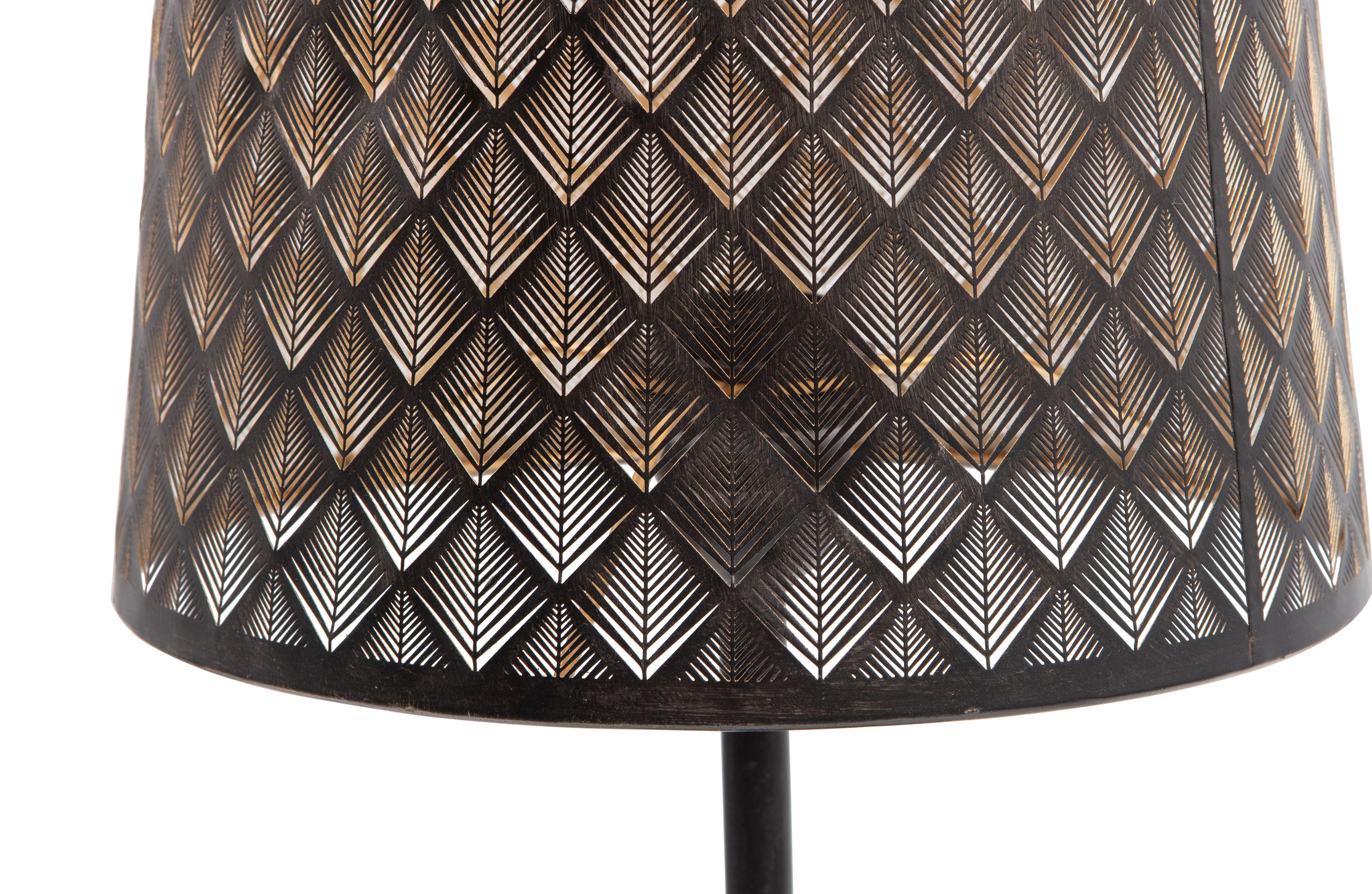Lampa stołowa KARS czarny z antycznym mosiądzem Woood Exclusive    Eye on Design