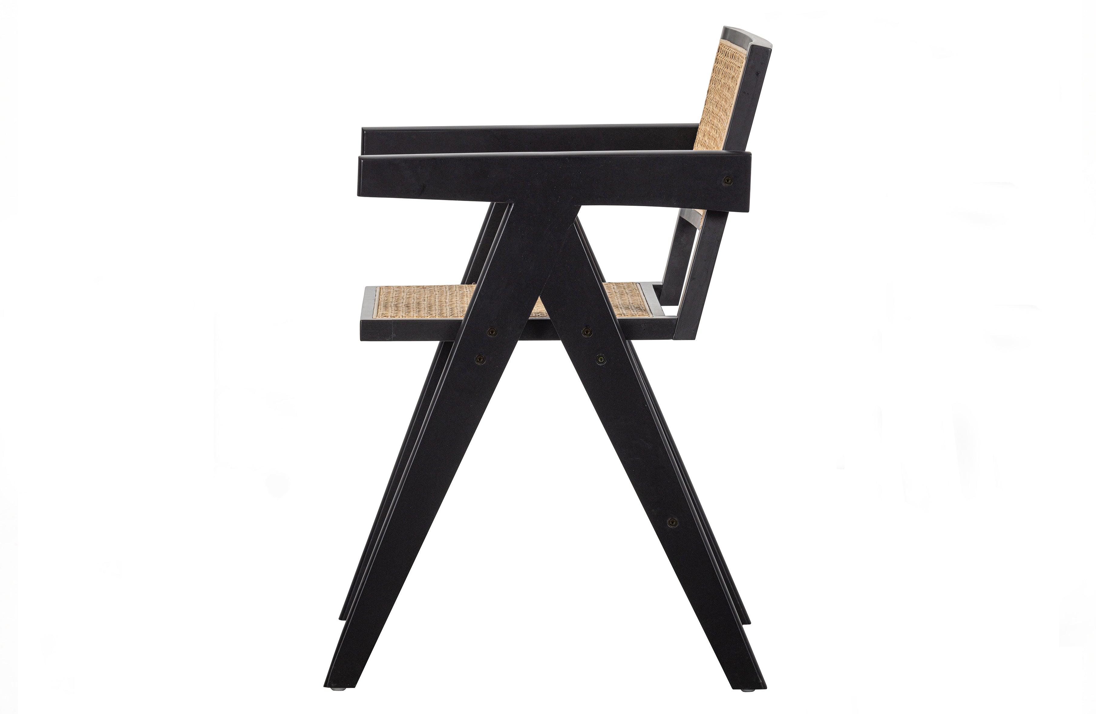 Krzesło z podłokietnikami GUNN czarny Woood Exclusive    Eye on Design