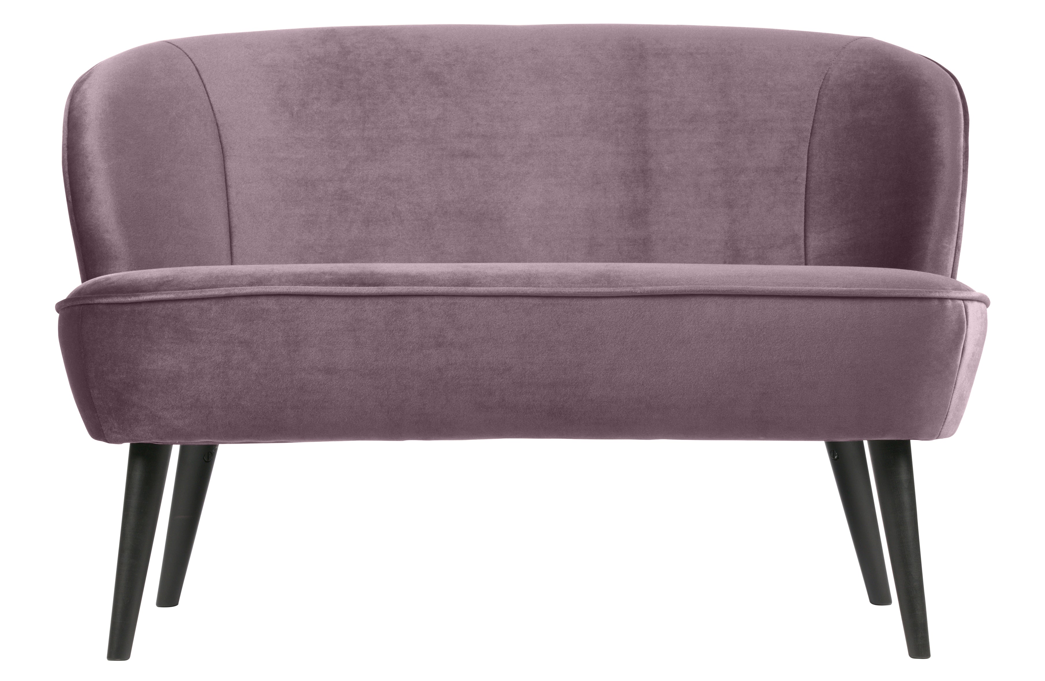 Sofa aksamitna SARA fioletowy Woood    Eye on Design