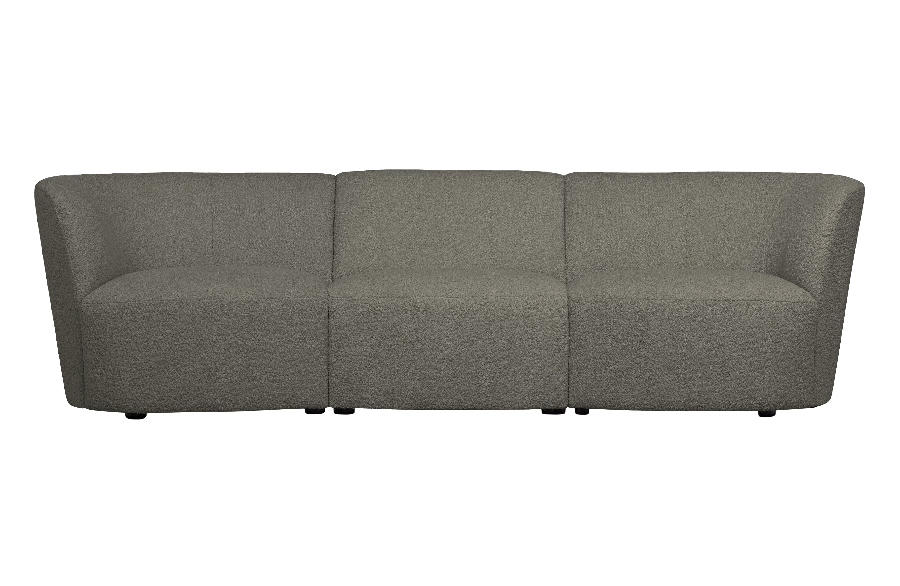 Sofa modułowa COCO - element ciepły zielony boucle