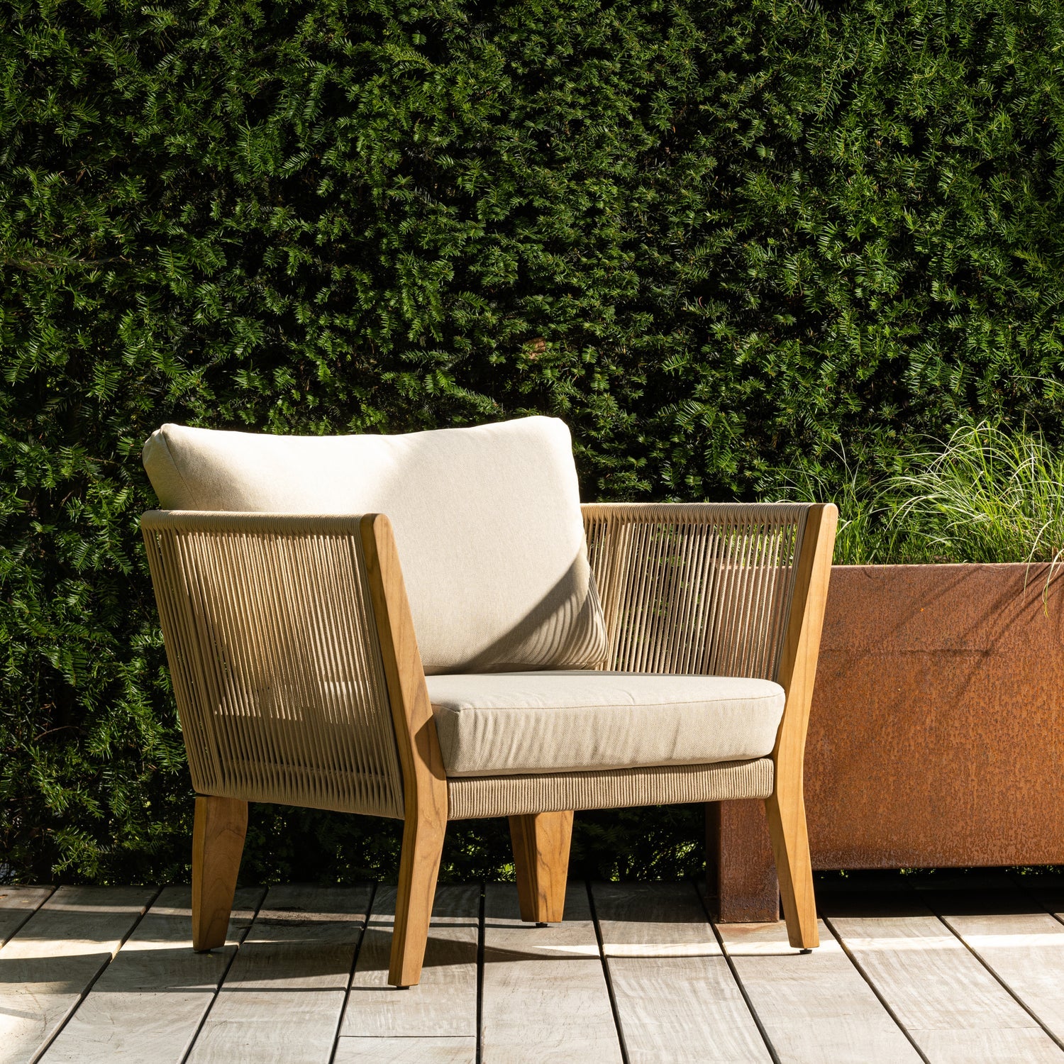 SAN REMO sand garden armchair