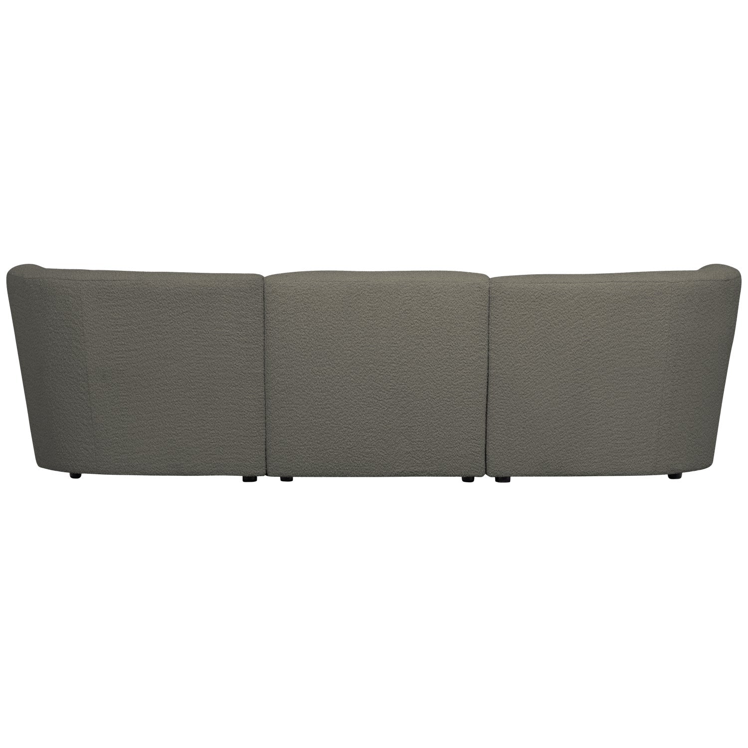 Sofa 3-osobowa COCO zielony bouclé