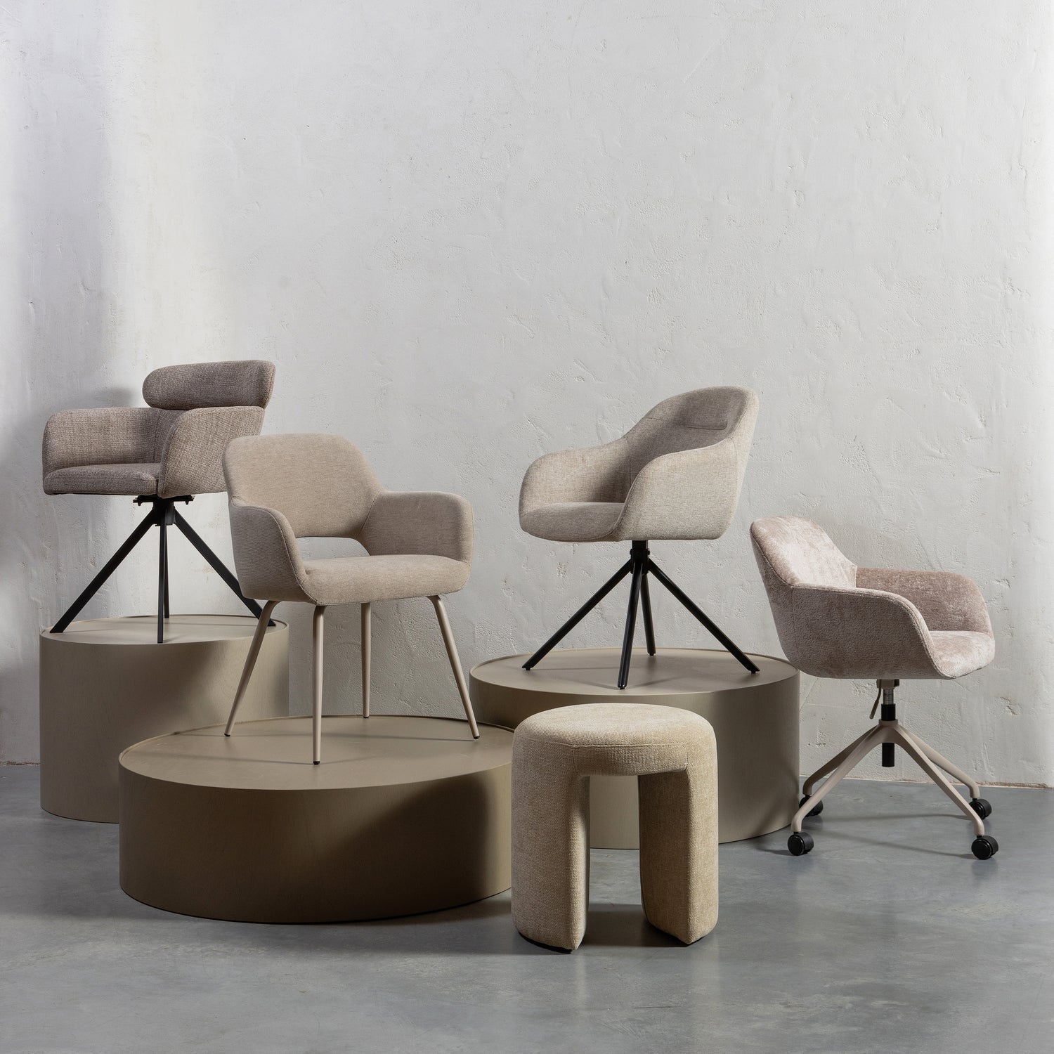 Morros Office Chair Taupe
