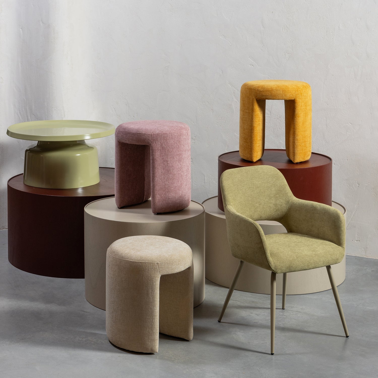 Charlie Beige Stuhl