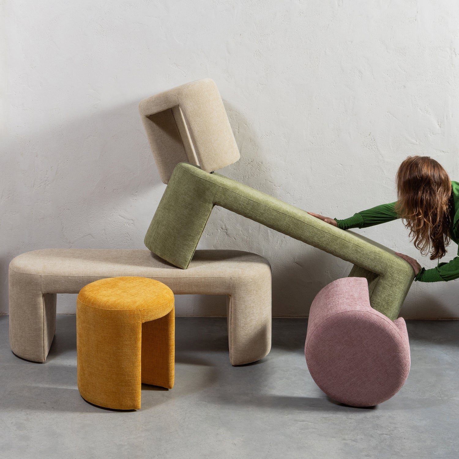Charlie Beige Stuhl
