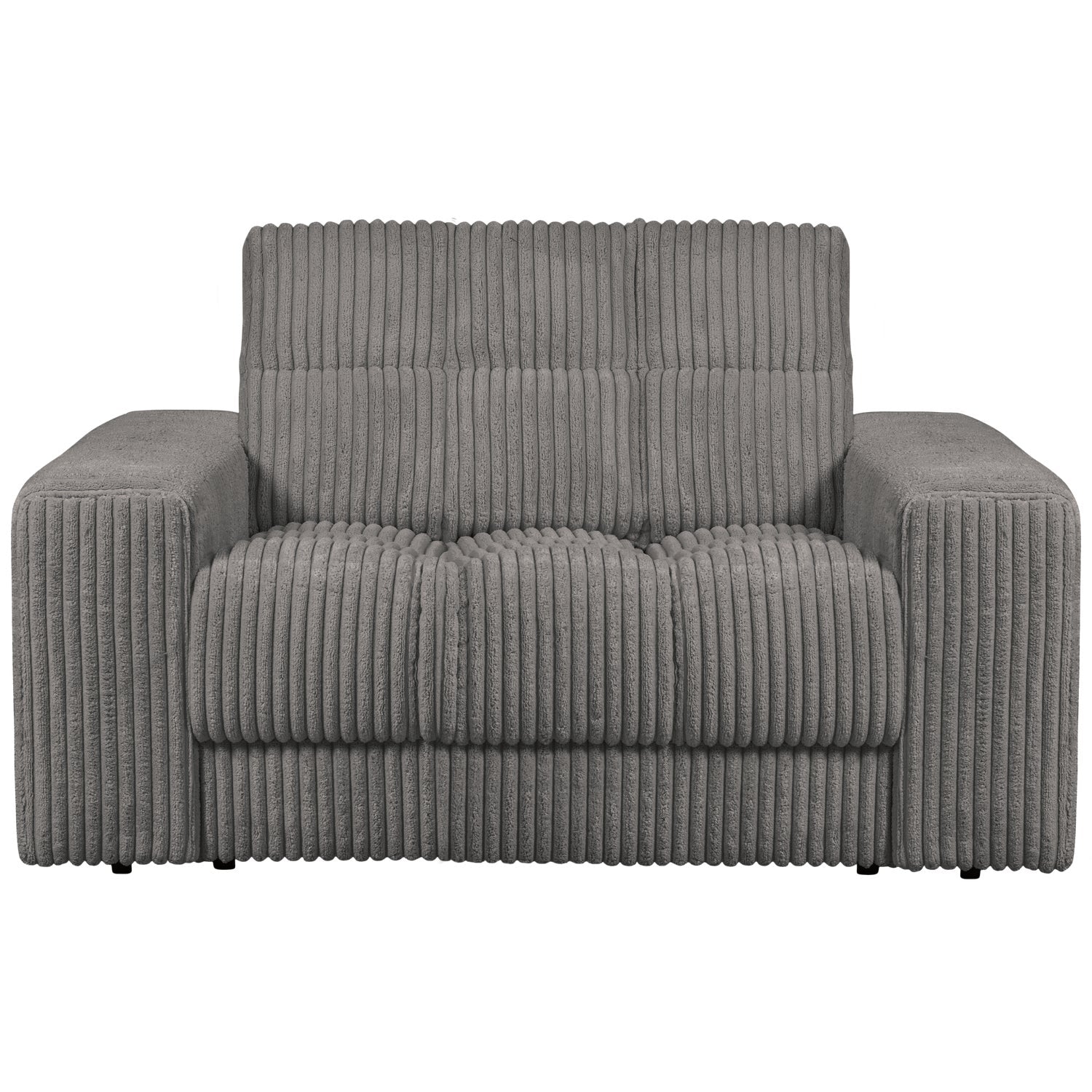 Sofa Loveseat ZWEITES DATE grauer Cord