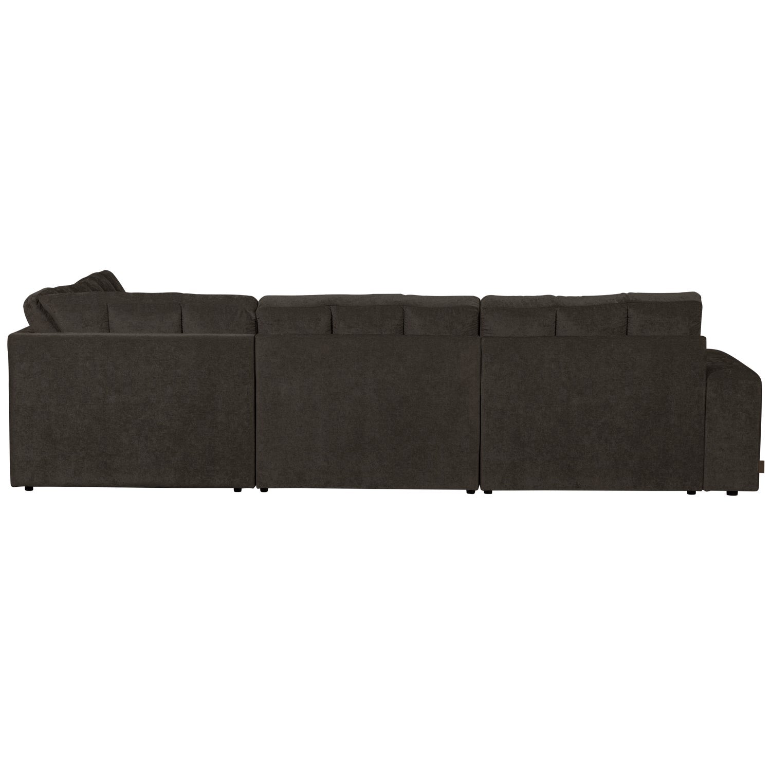 Right-facing corner sofa SECOND DATE in anthracite