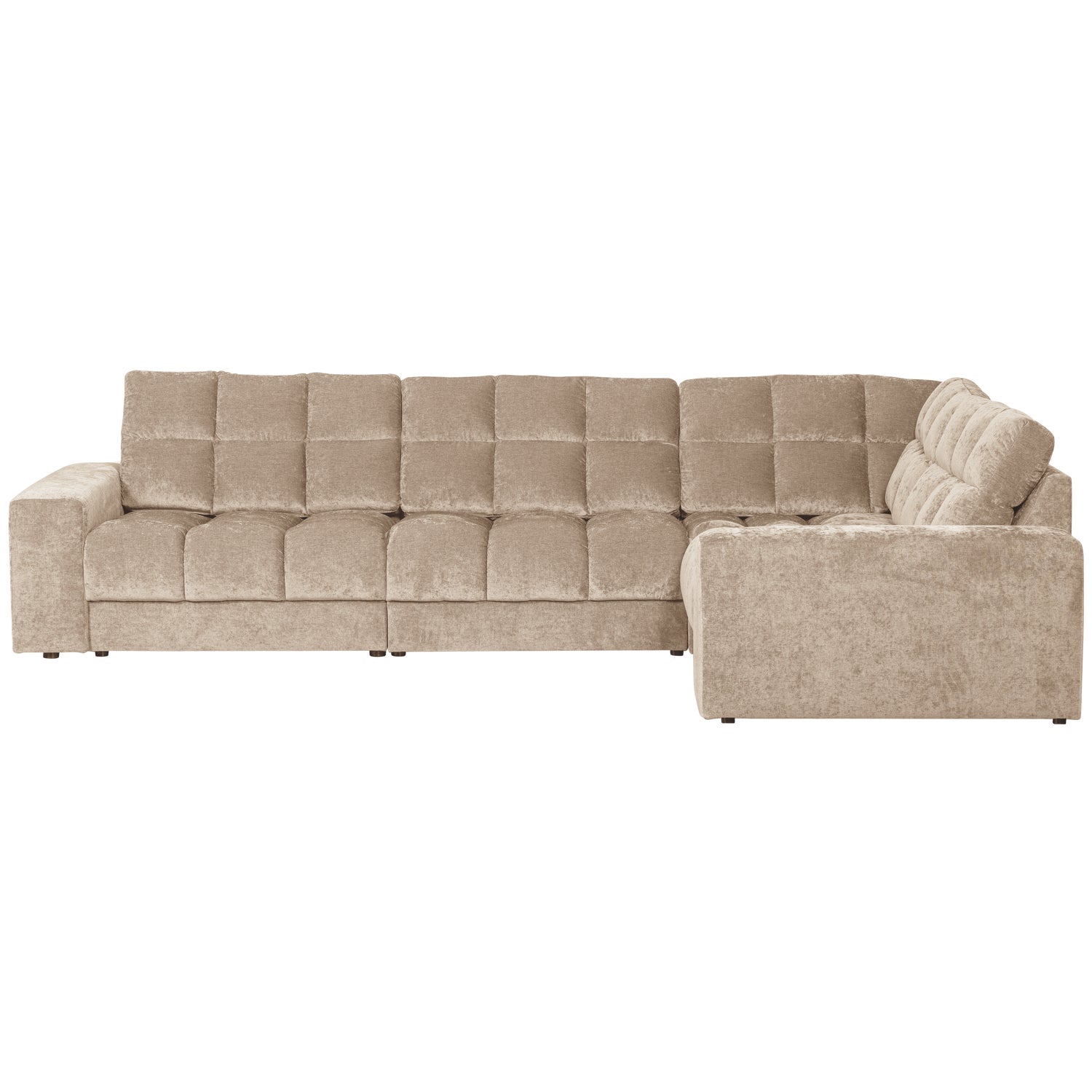 Sofa narożna prawostronna SECOND DATE beżowy