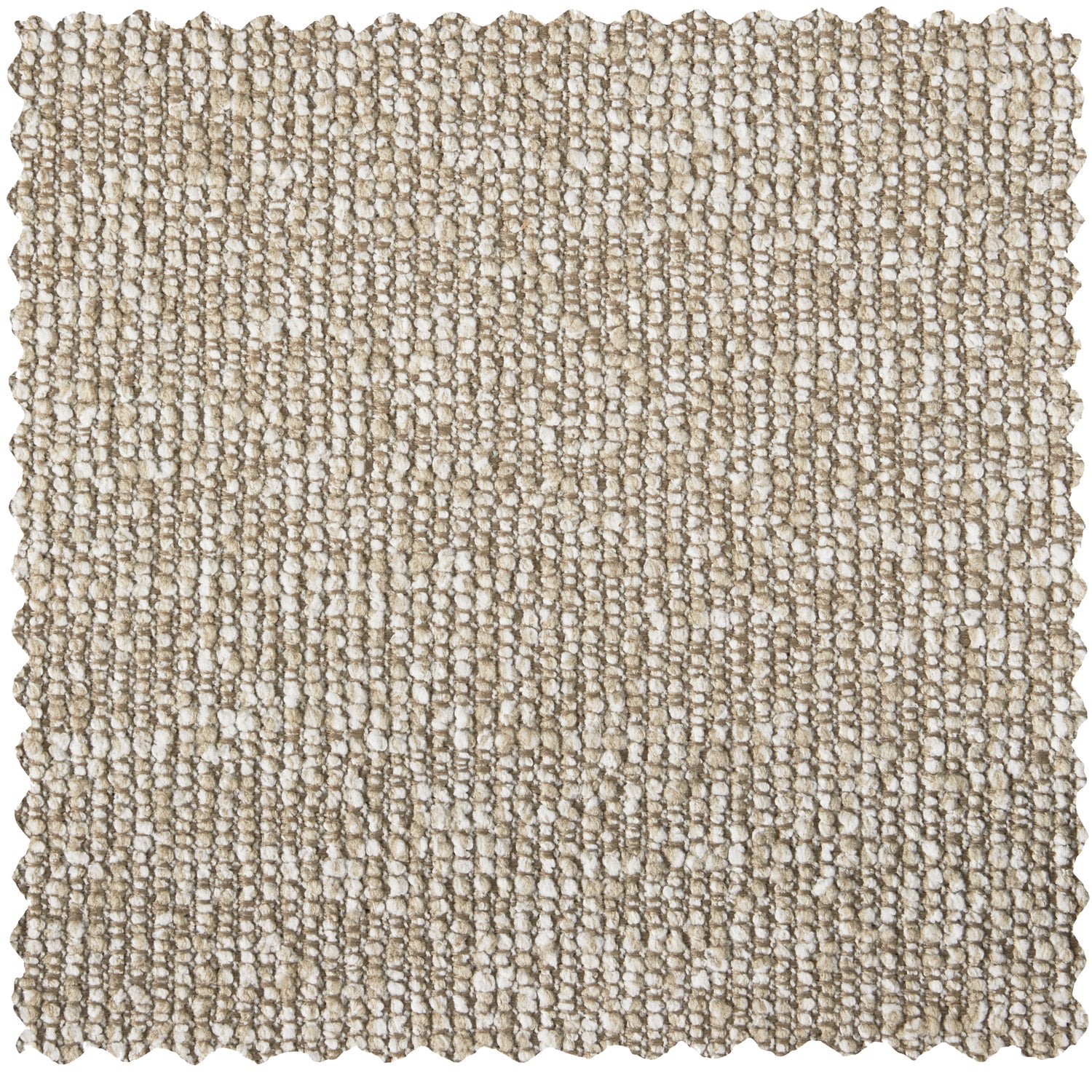 Sofa modułowa MOJO - szezlong prawostronny beżowy melanż bouclé
