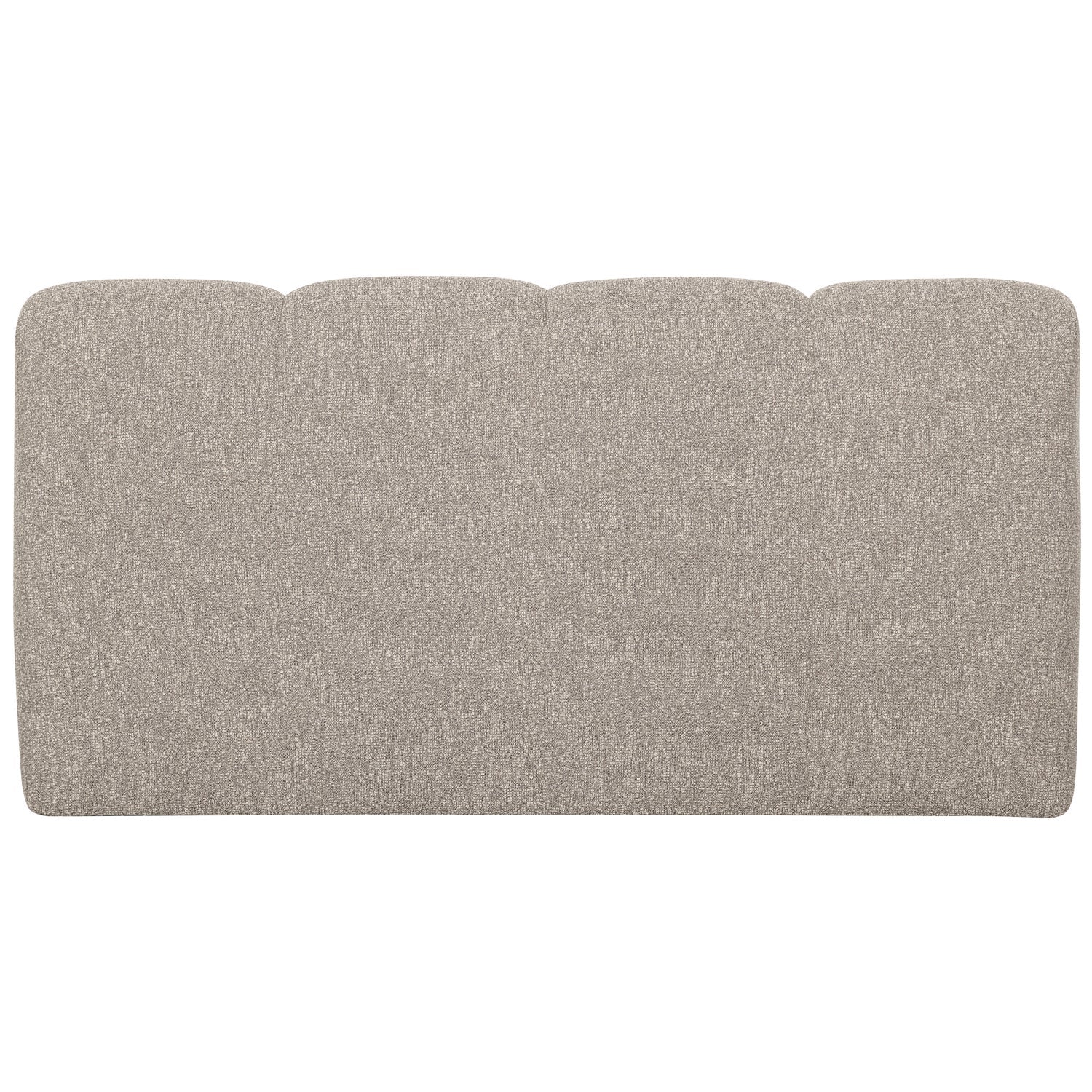 Sofa modułowa MOJO - element 3-osobowy beżowy melanż bouclé