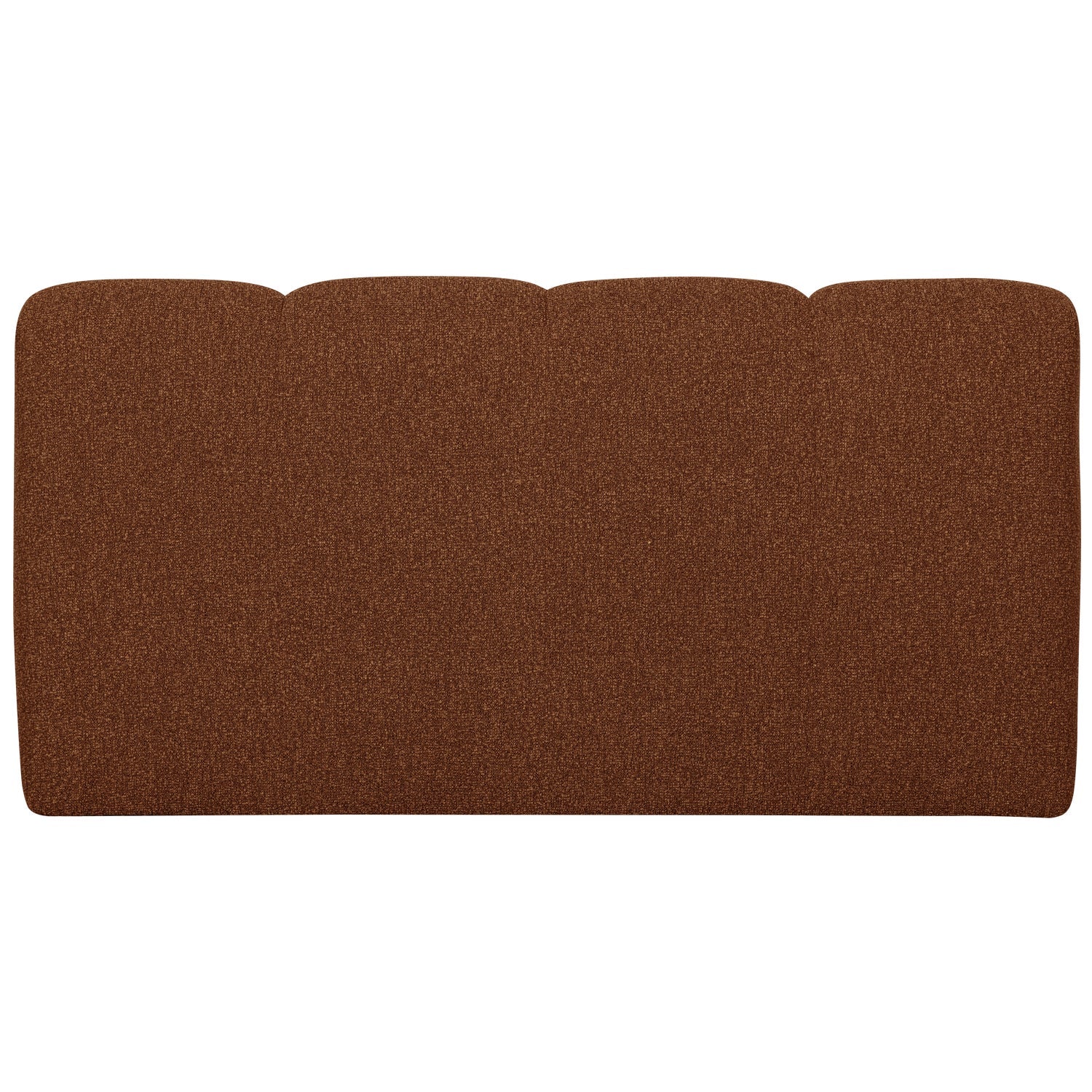 Sofa modułowa MOJO - element 3-osobowy brązowy bouclé