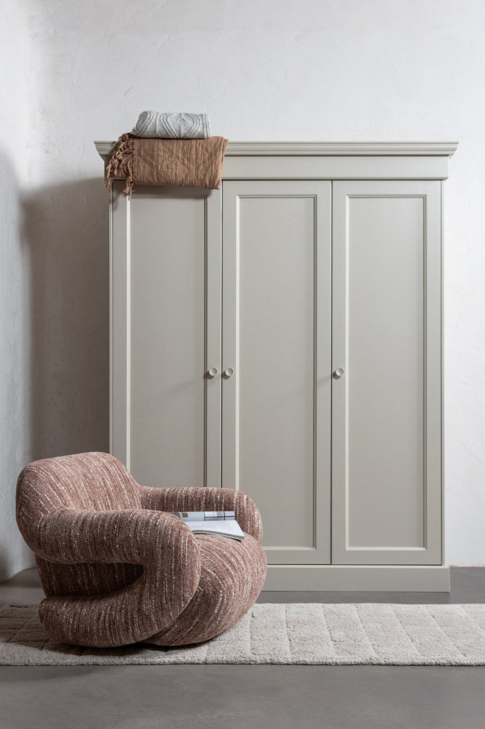 OLIVIA wardrobe beige