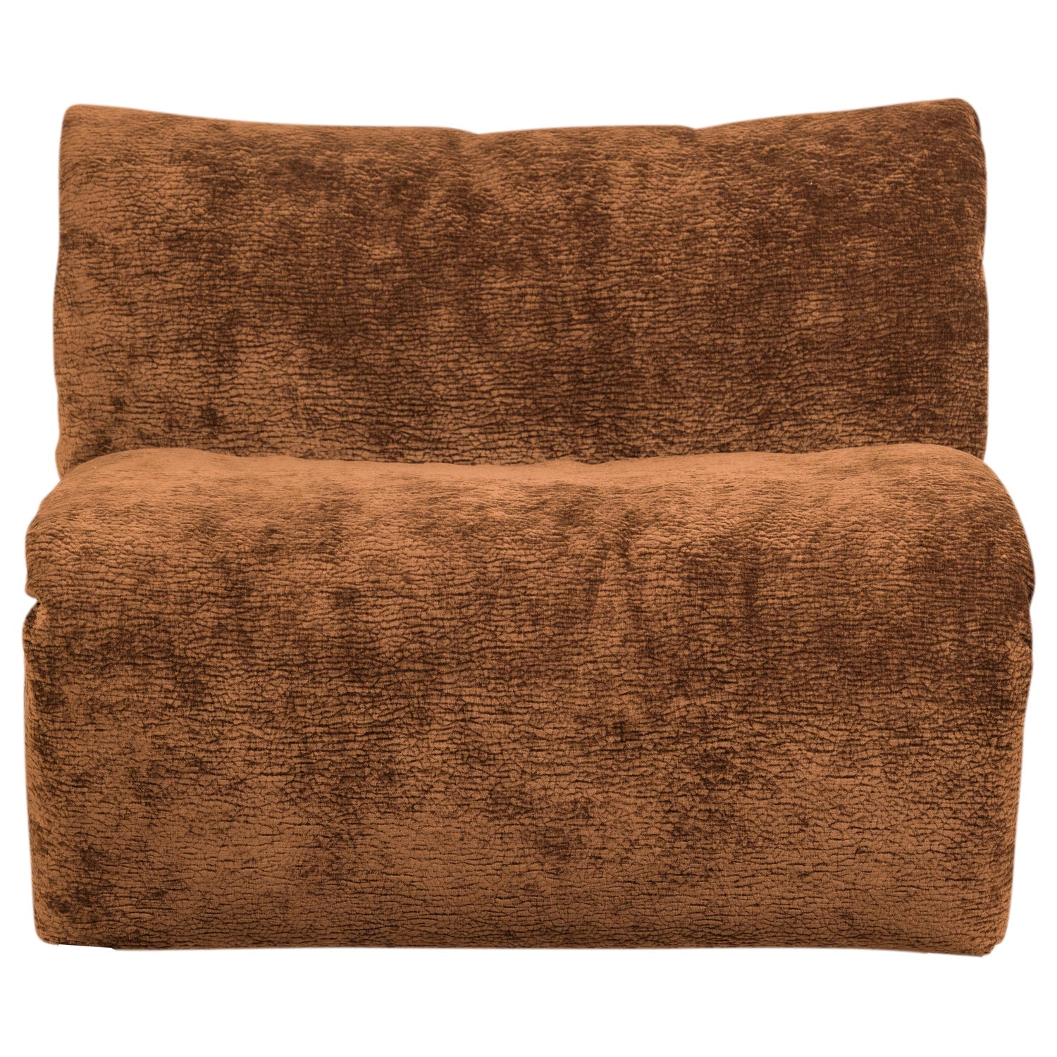 Sofa modułowa BAGGY - element brązowy szenil