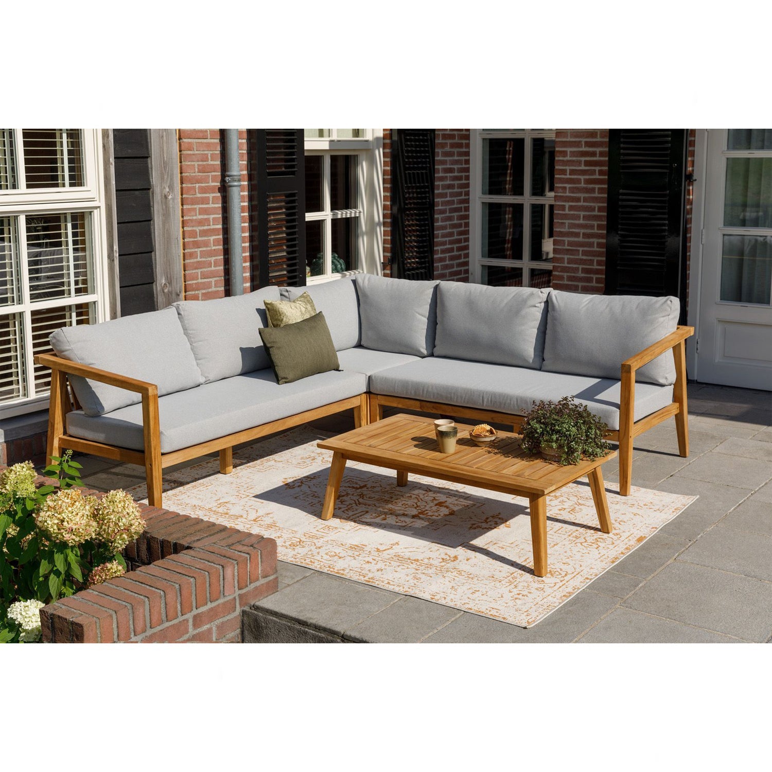 LUCCA garden set teak wood
