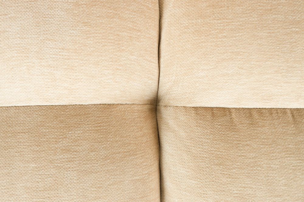Sofa modułowa HACKMAN - element końcowy prawostronny beżowy welur