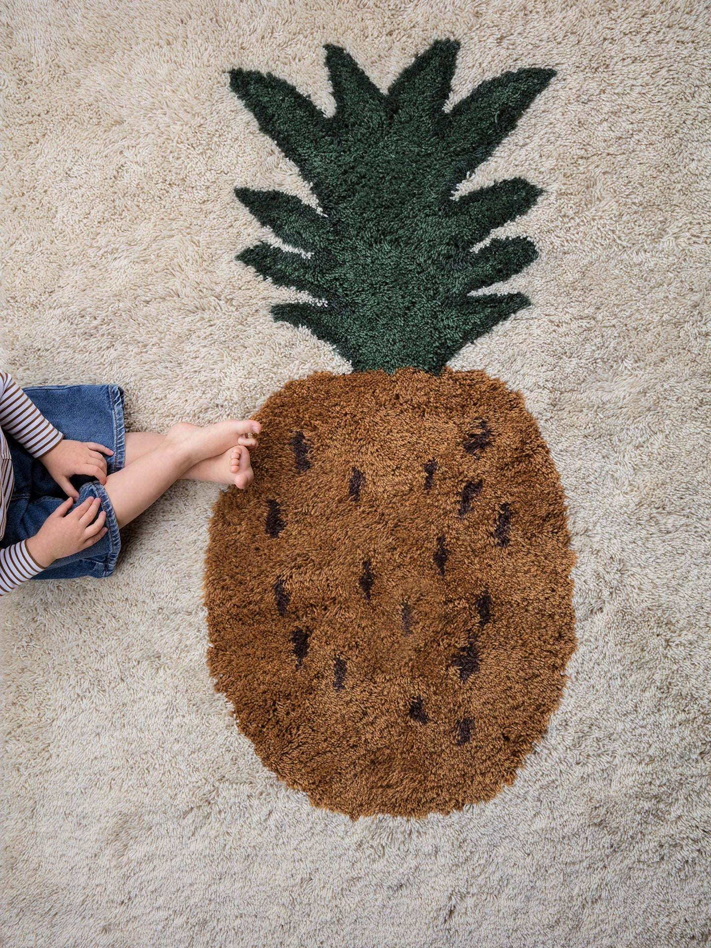 Dywan dziecięcy FRUITICANA PINEAPPLE beżowy