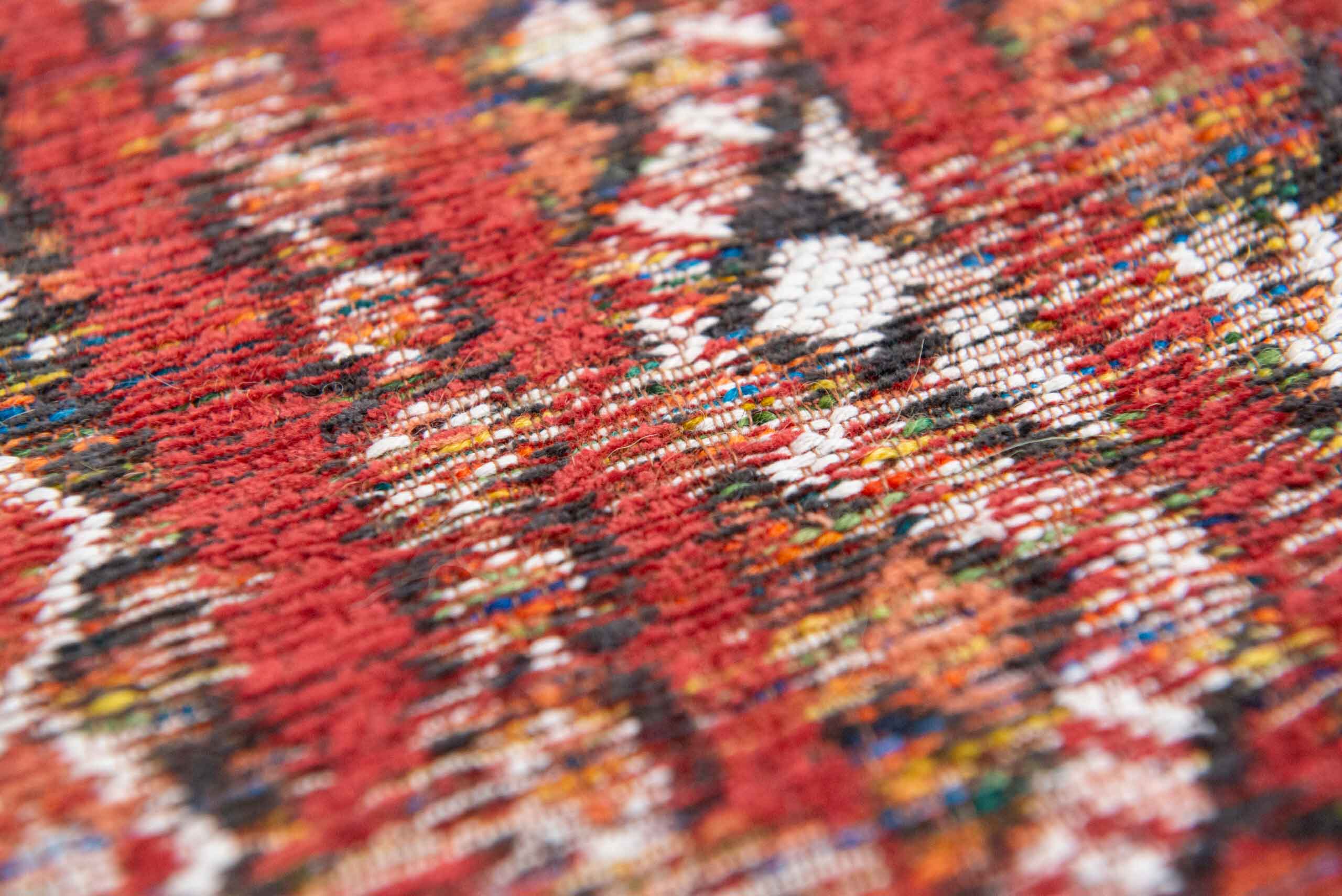 Kilim Fez rotes rotes Teppich rot