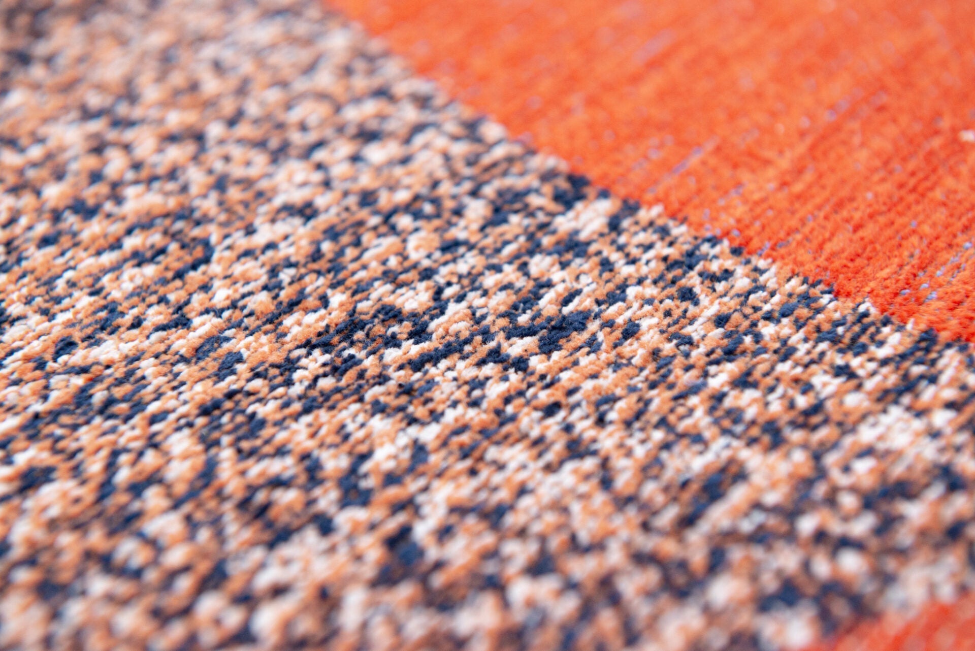 Shapes Carpe rug diem orange-blue