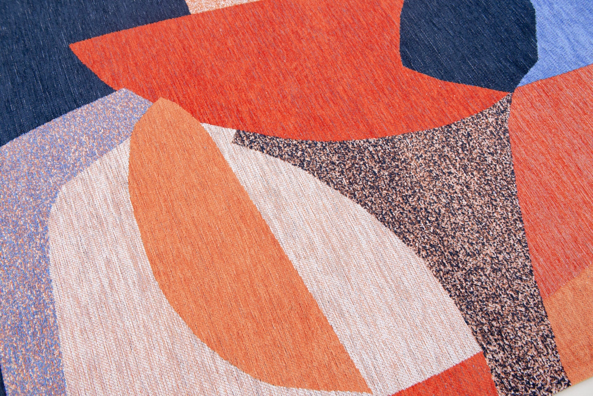 Shapes Carpe rug diem orange-blue