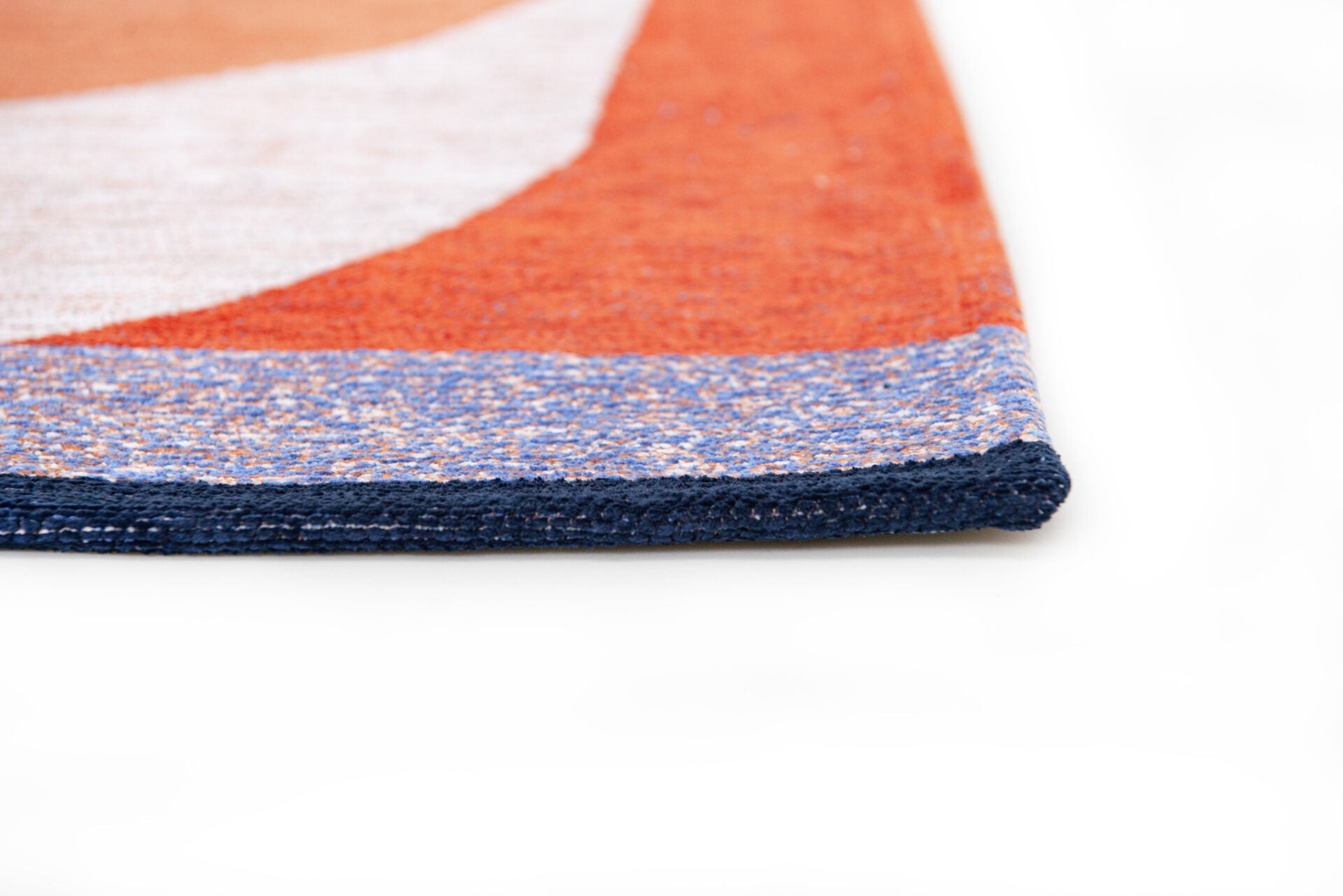 Shapes Carpe rug diem orange-blue