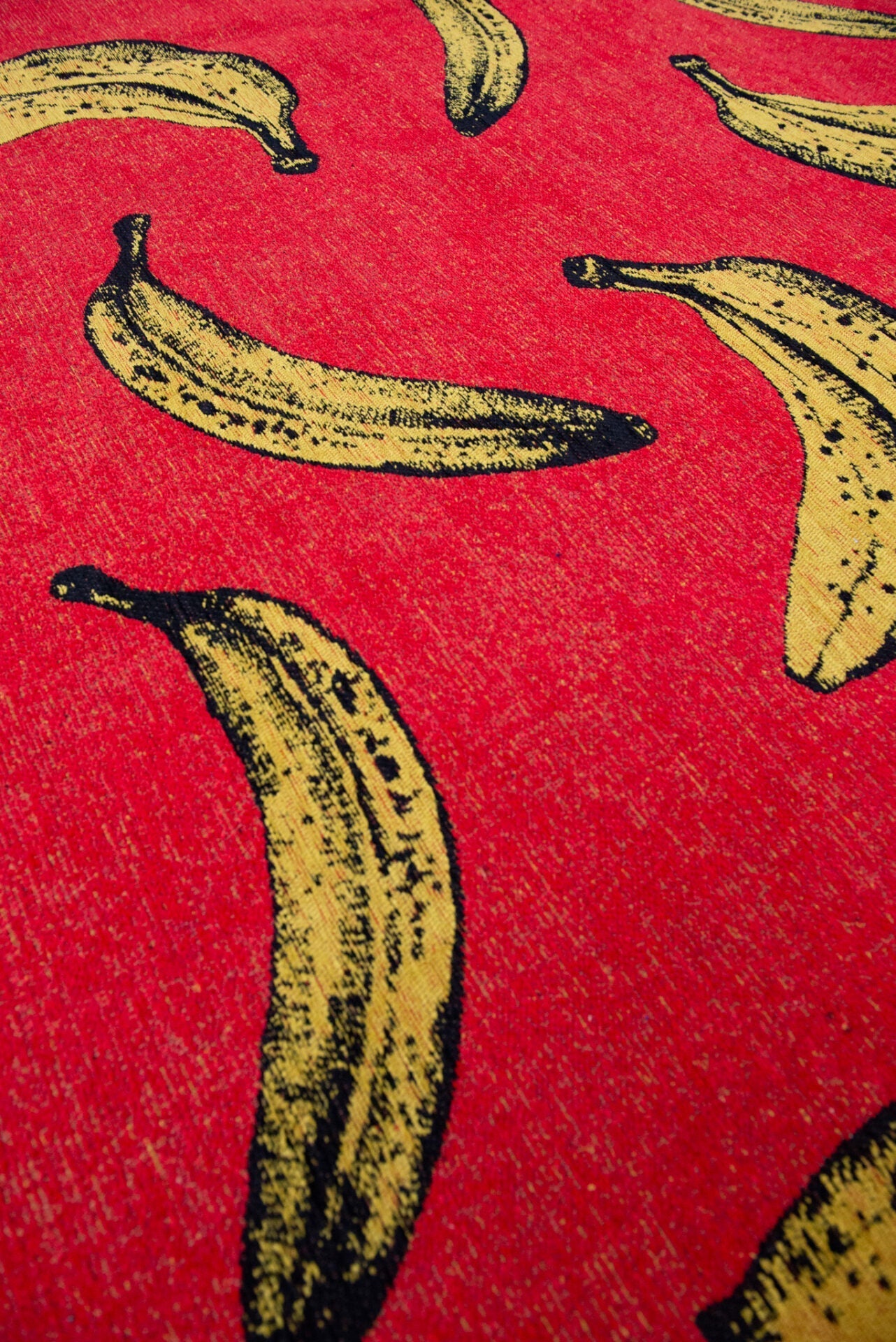 Dywan okrągły BANANA MIAMI RED czerwony