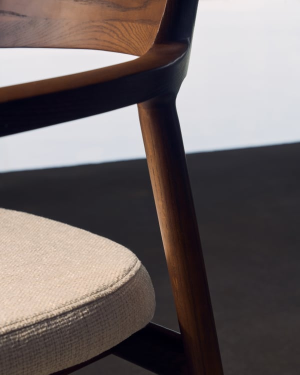 Alocs chair solid oak wood