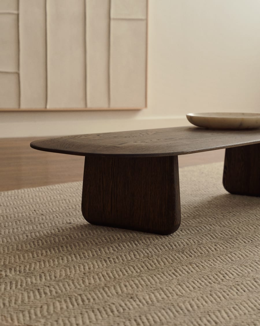 Coffee table pirita dark oak wood