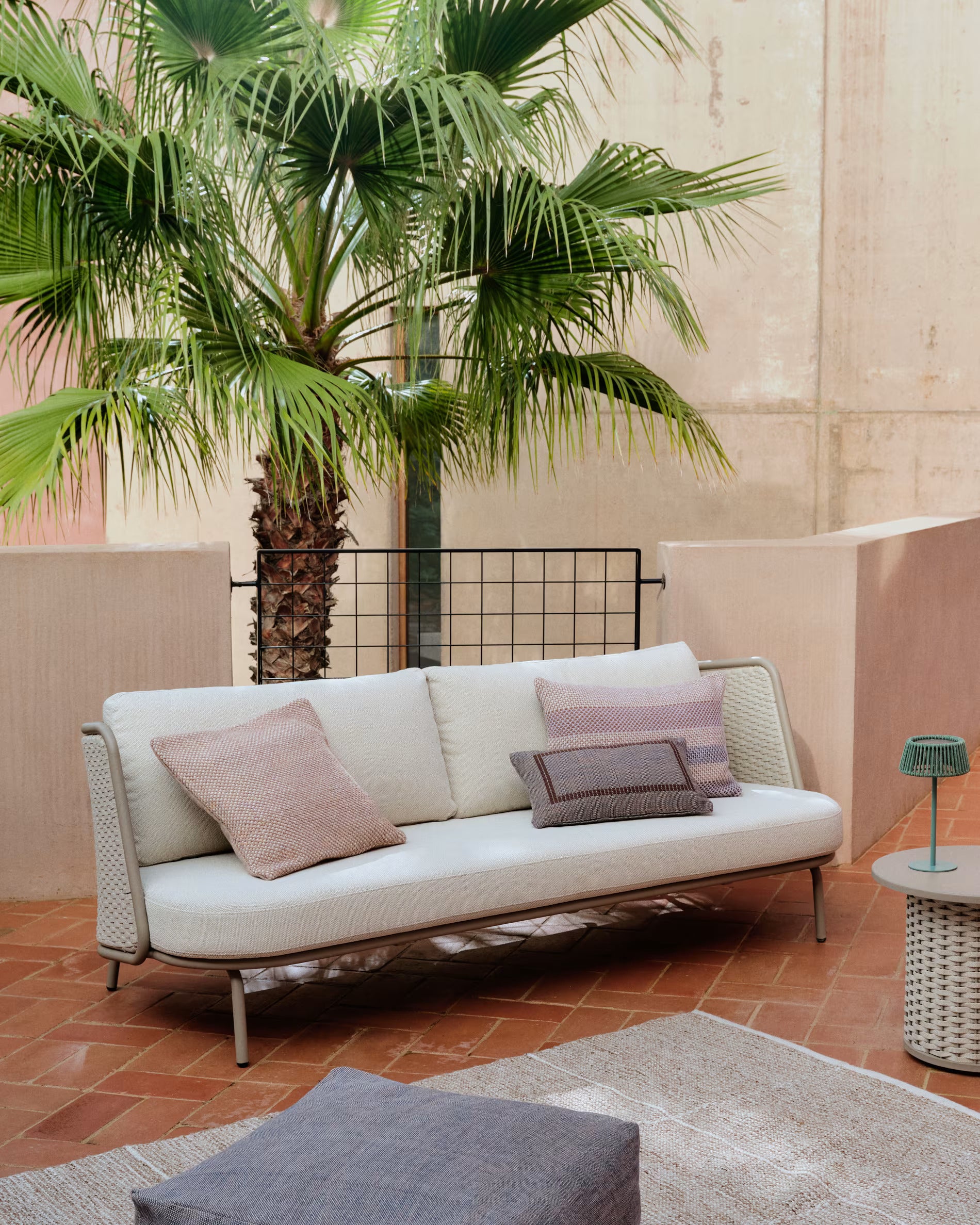 Sofa ogrodowa SEDALIS beżowy