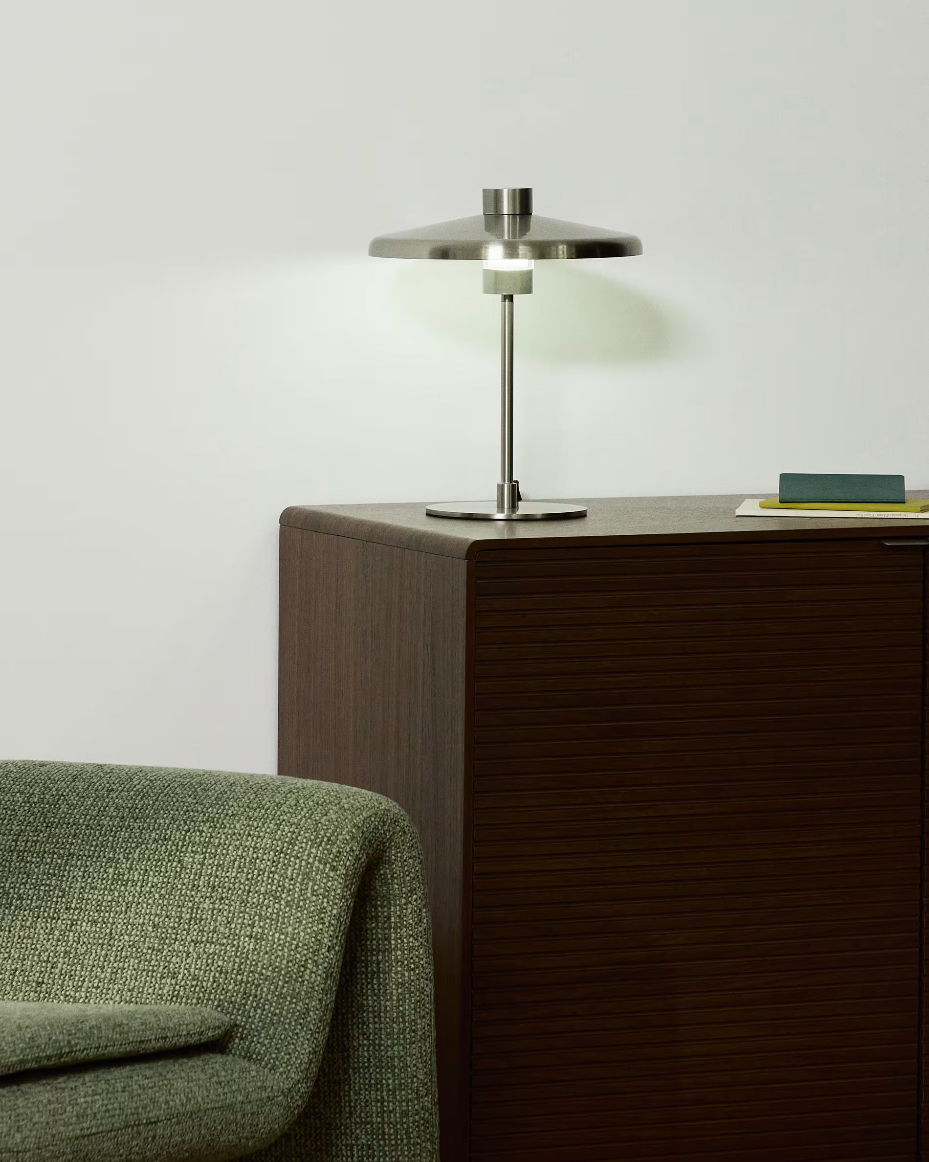 Lampa stołowa NUVIRA srebrny