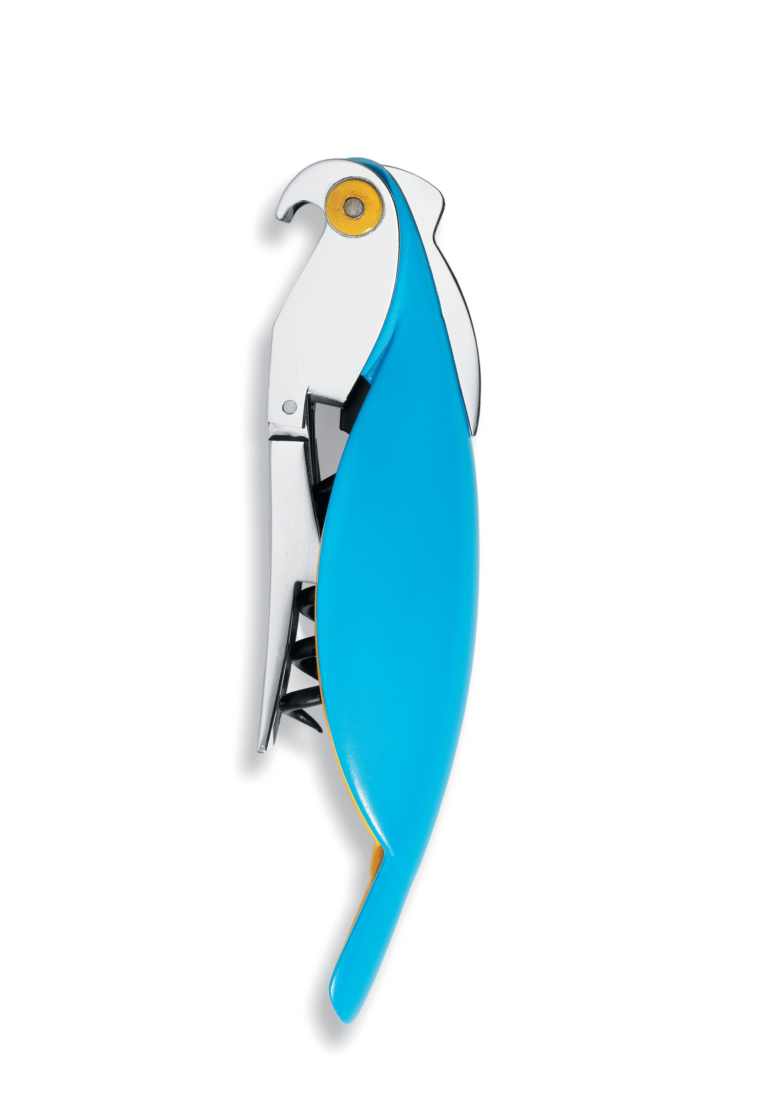 Parrot Blue bartending corkscrew