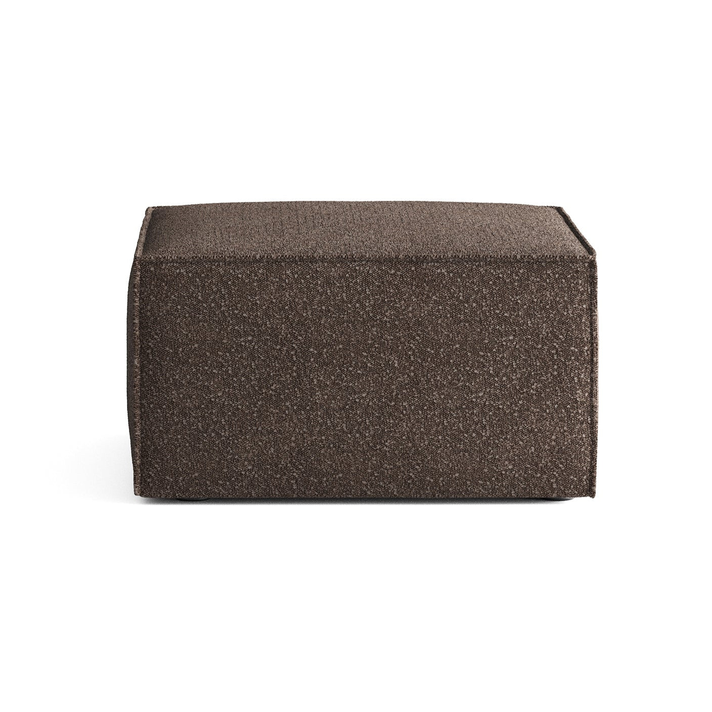 Sofa modułowa ANDO - puf brązowy boucle