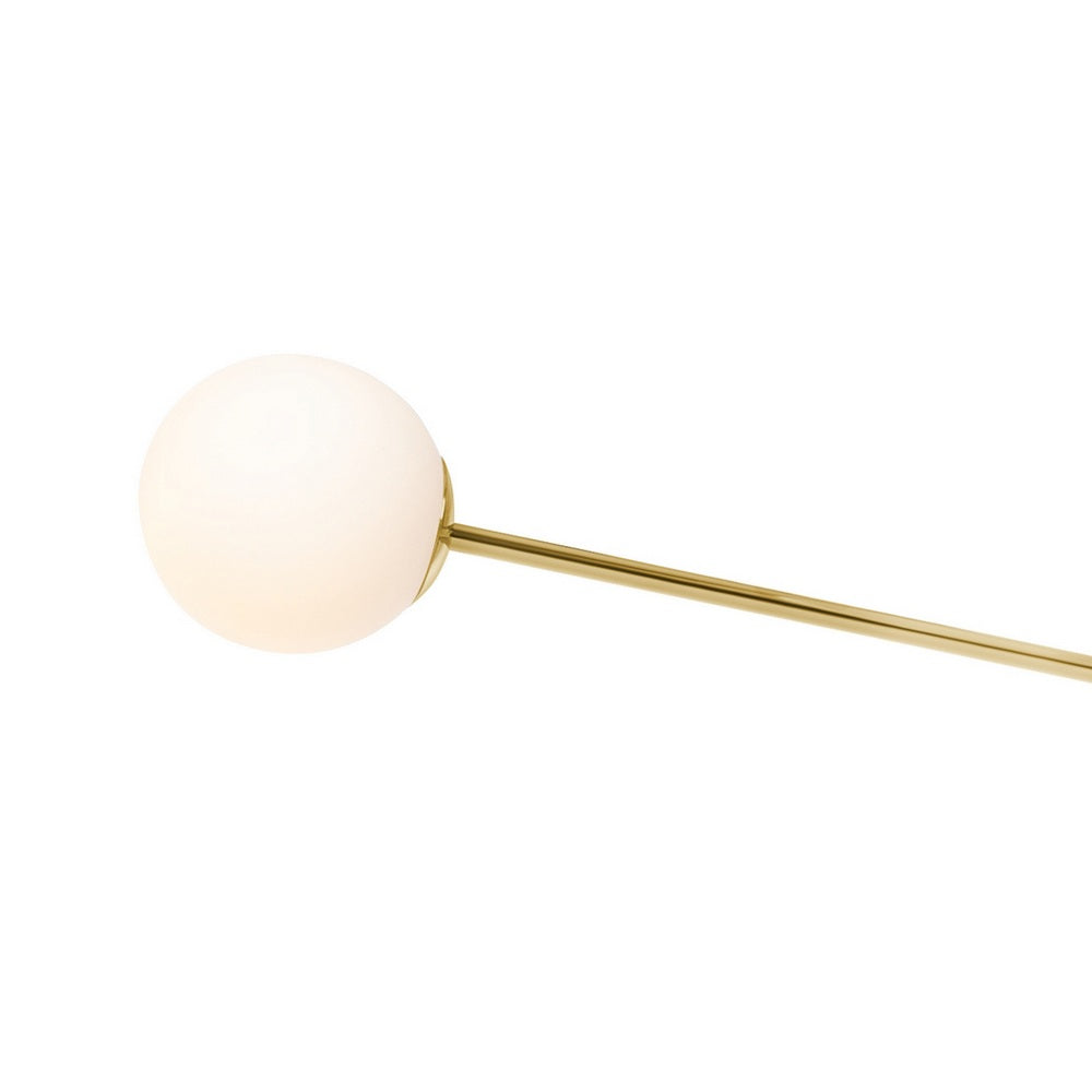 Lampa sufitowa ASTRA 8 złoty