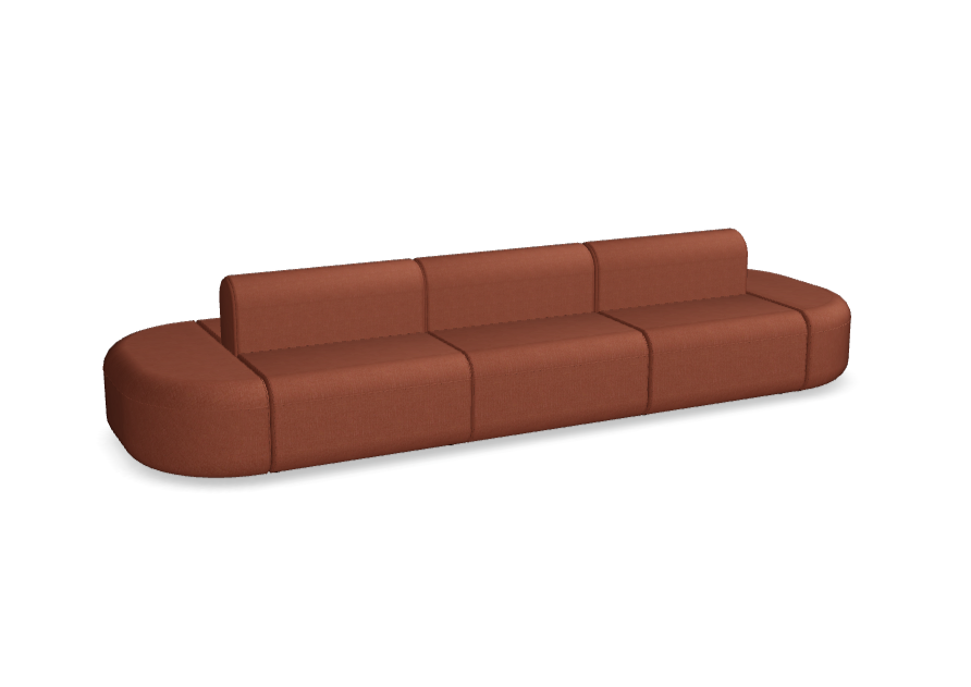 Sofa 5-modułowa podwójna ARTIKO tapicerowana