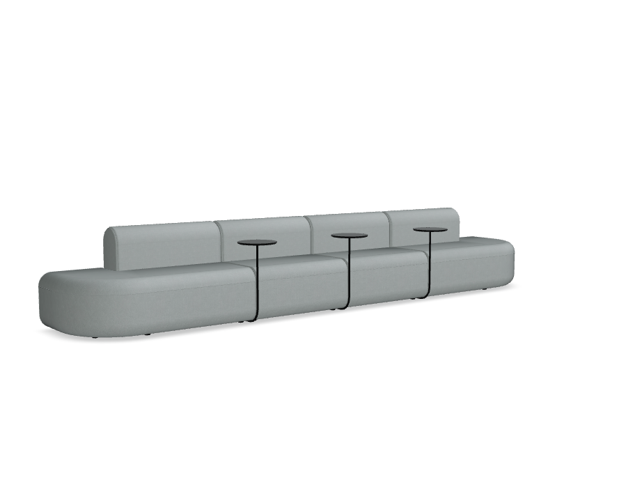 Sofa 4-modułowa prosta ARTIKO tapicerowana