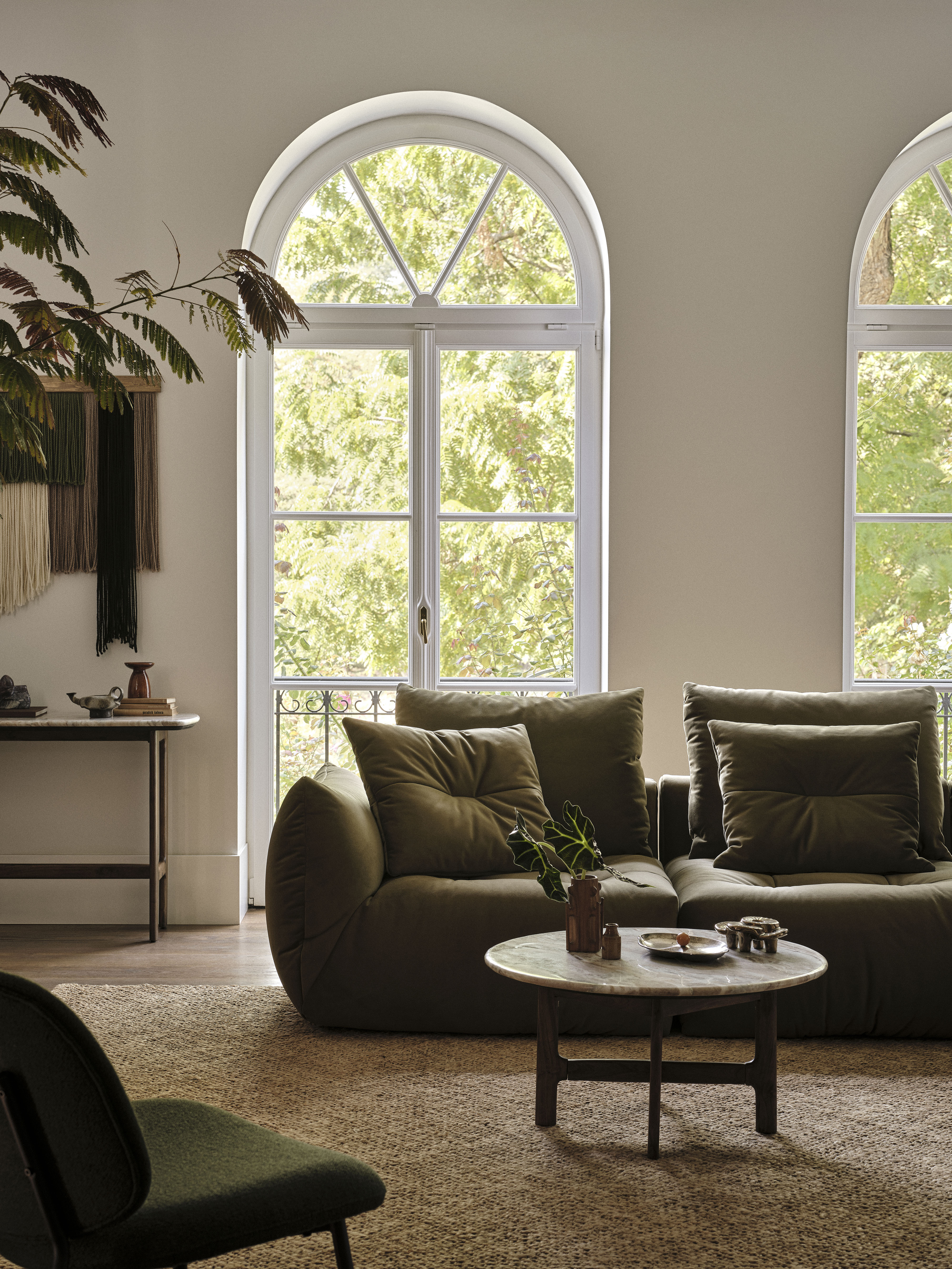 Modulares linke Ecksofa, "Bloom", 3 Sitze, Grau, 316x216x95
In Europa gemacht