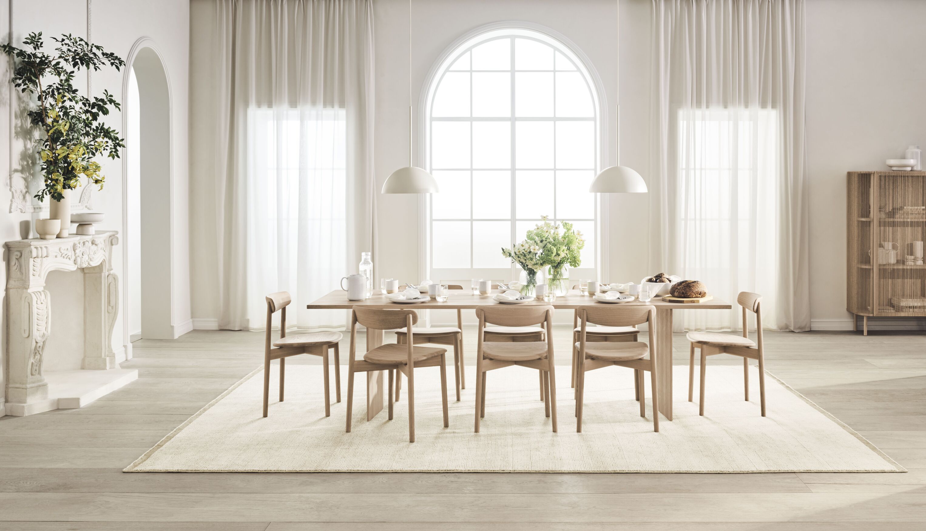 Aluna Black Hanging Lampe