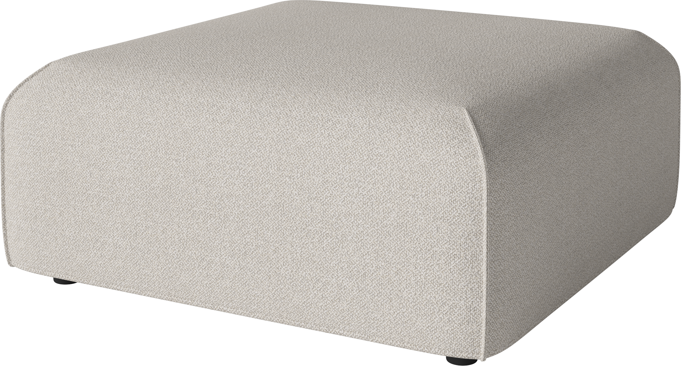 Upholstered pouf