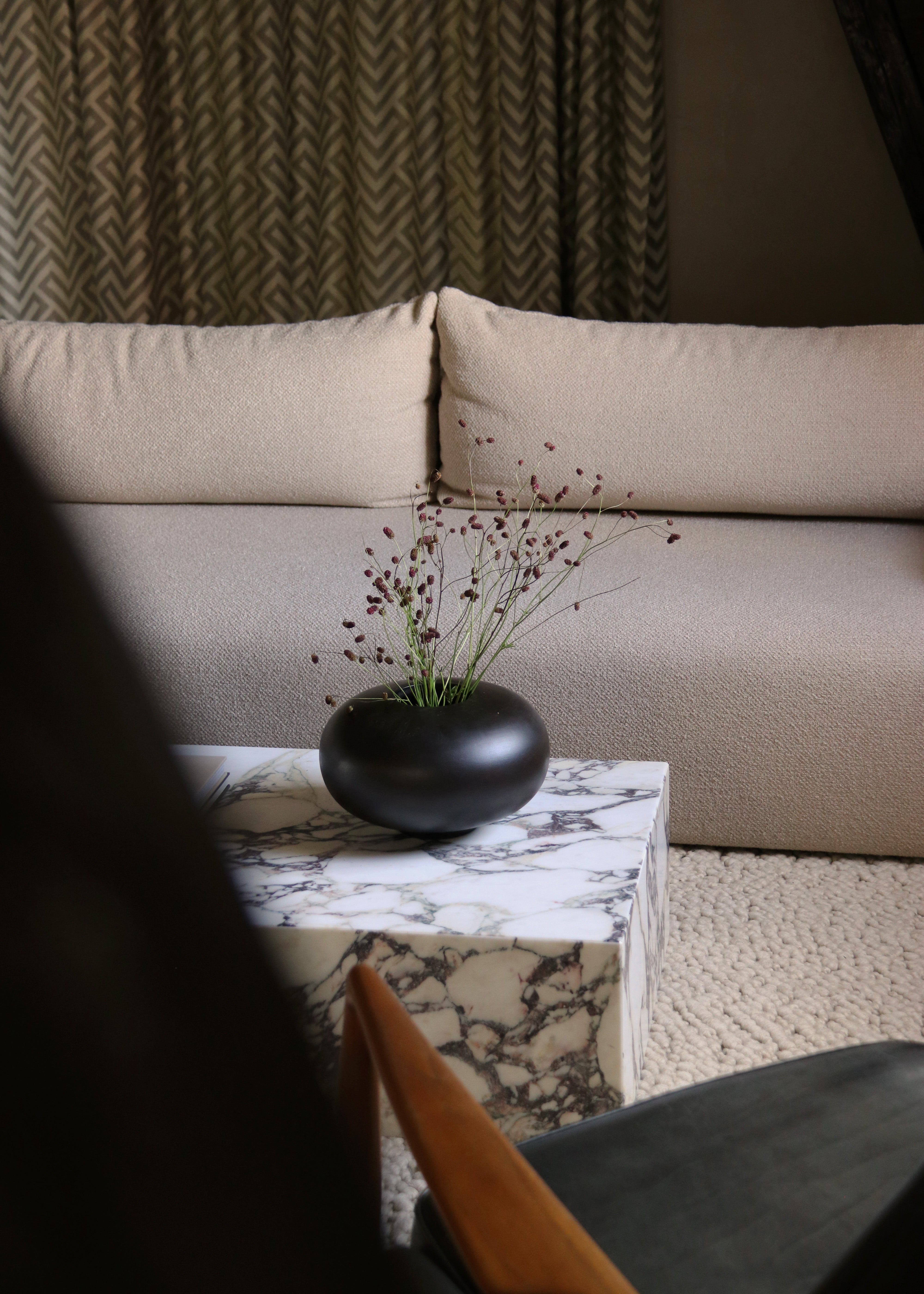 Sofa 3-sitzig OFFSET creme