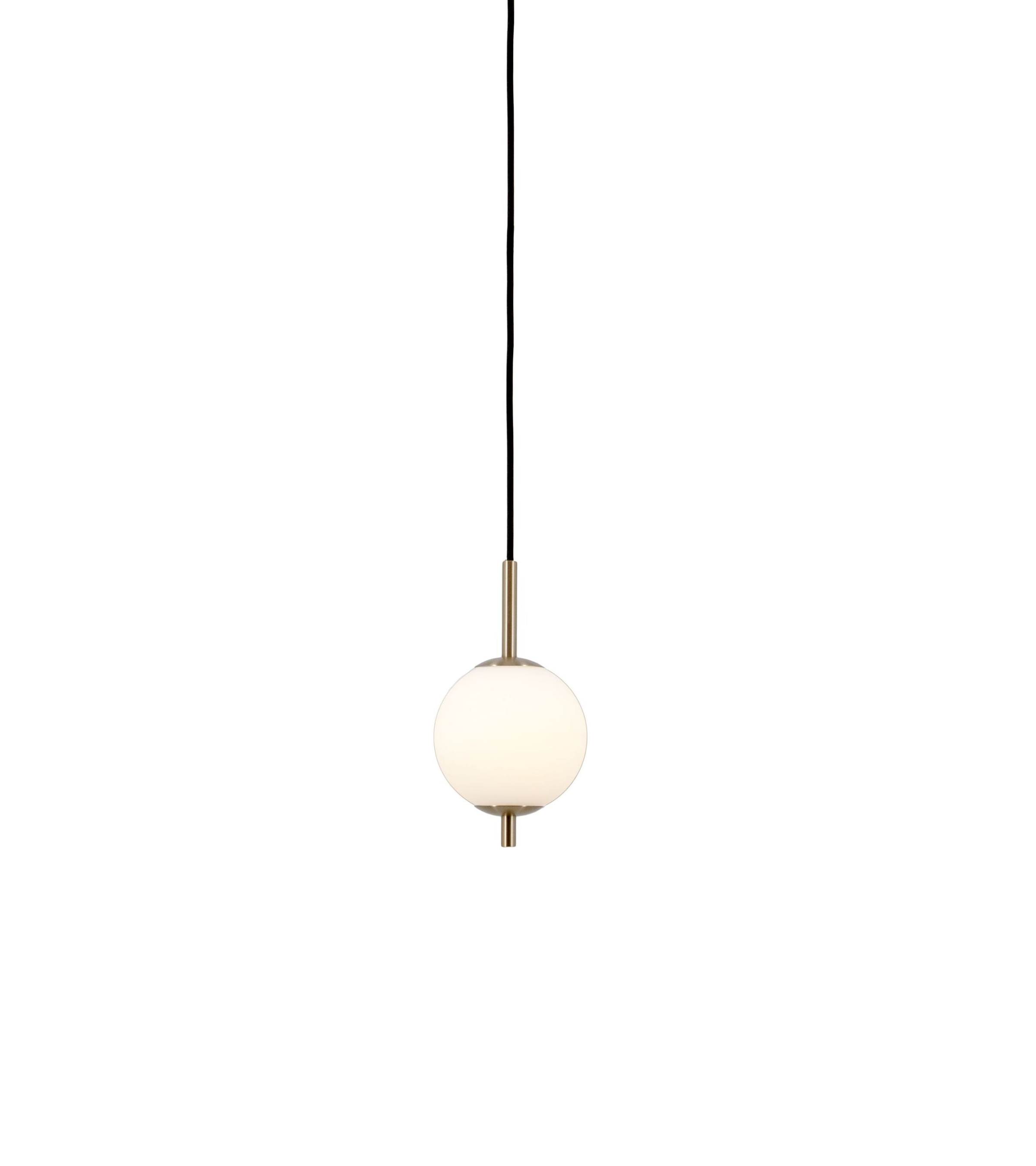 Lampa wisząca AUDREY biały ze złotą wstawką