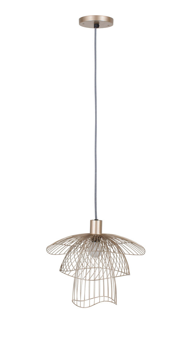 Hängende Lampe Papillon Champagner Golden