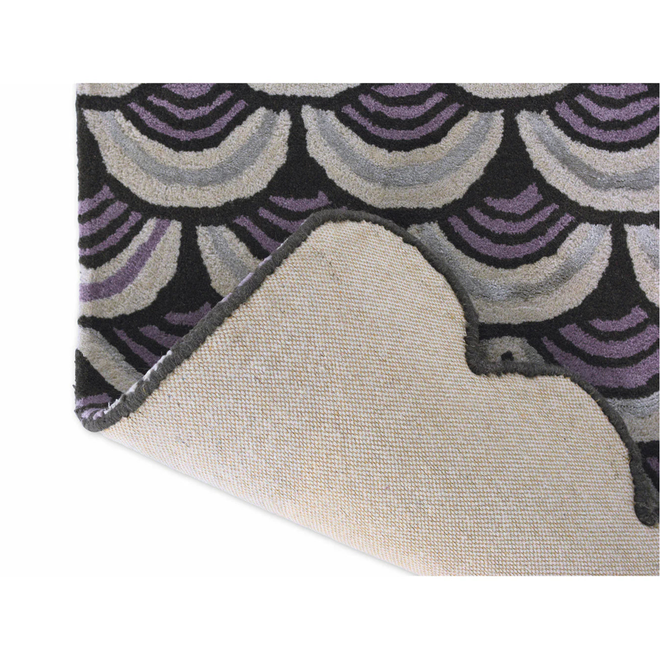 Masquerade pink-gray rug