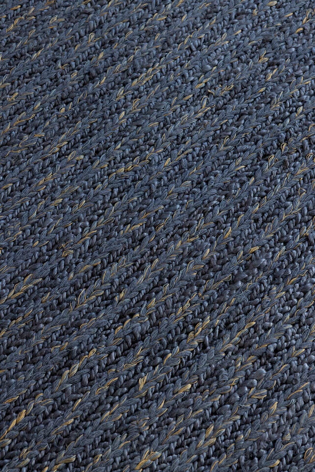 Craft Plait Carpet Navy blue