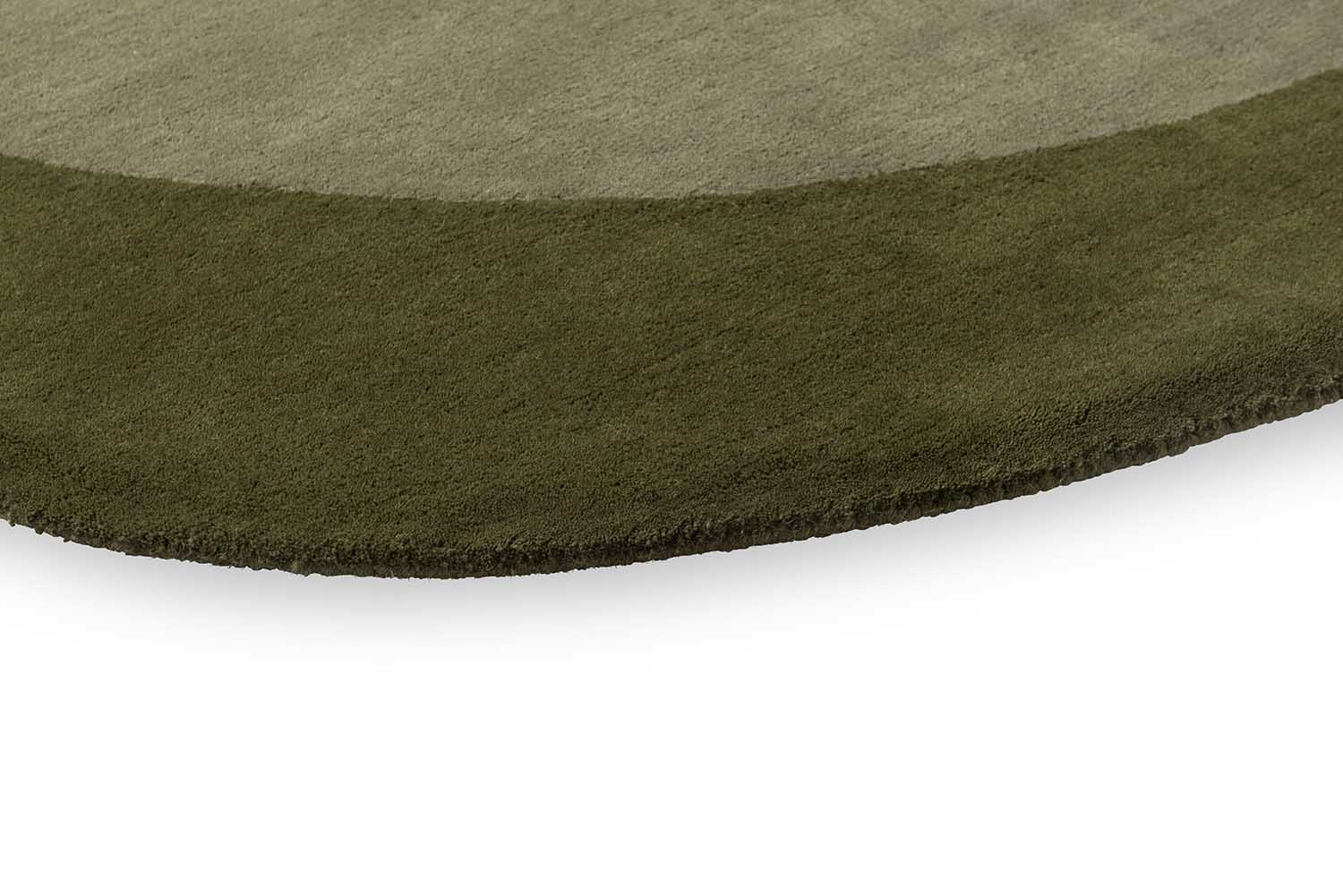 Moore olive element rug