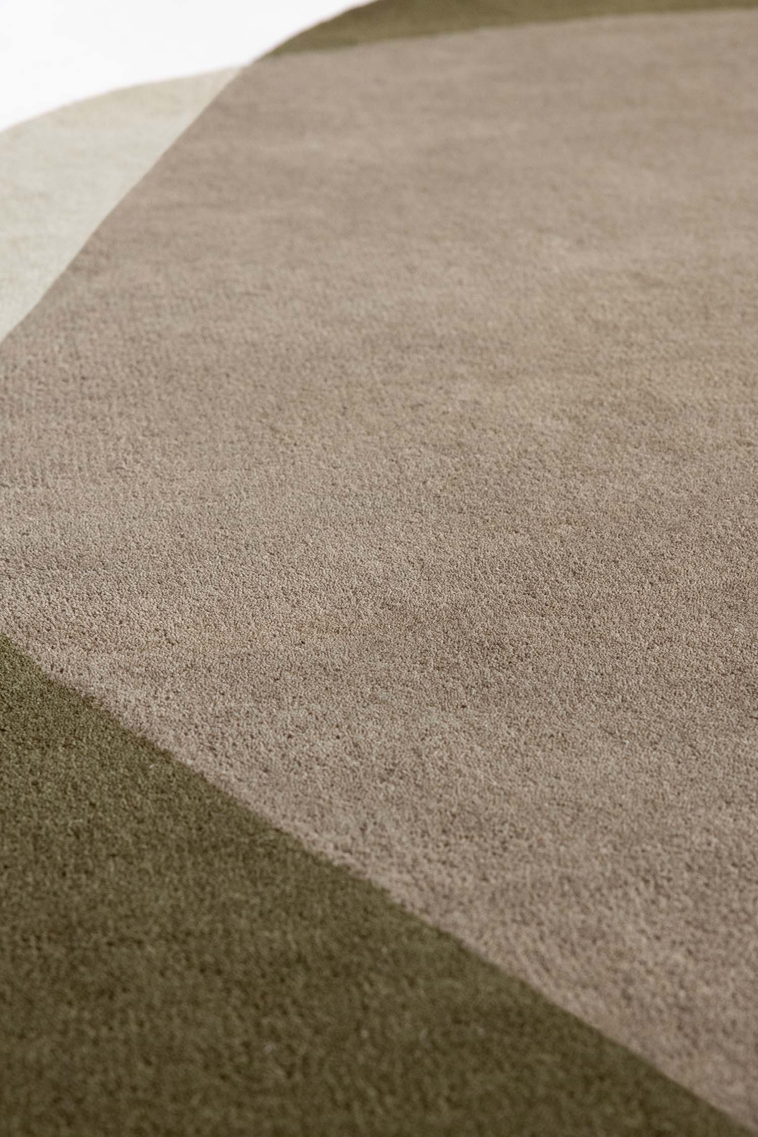 Moore olive element rug