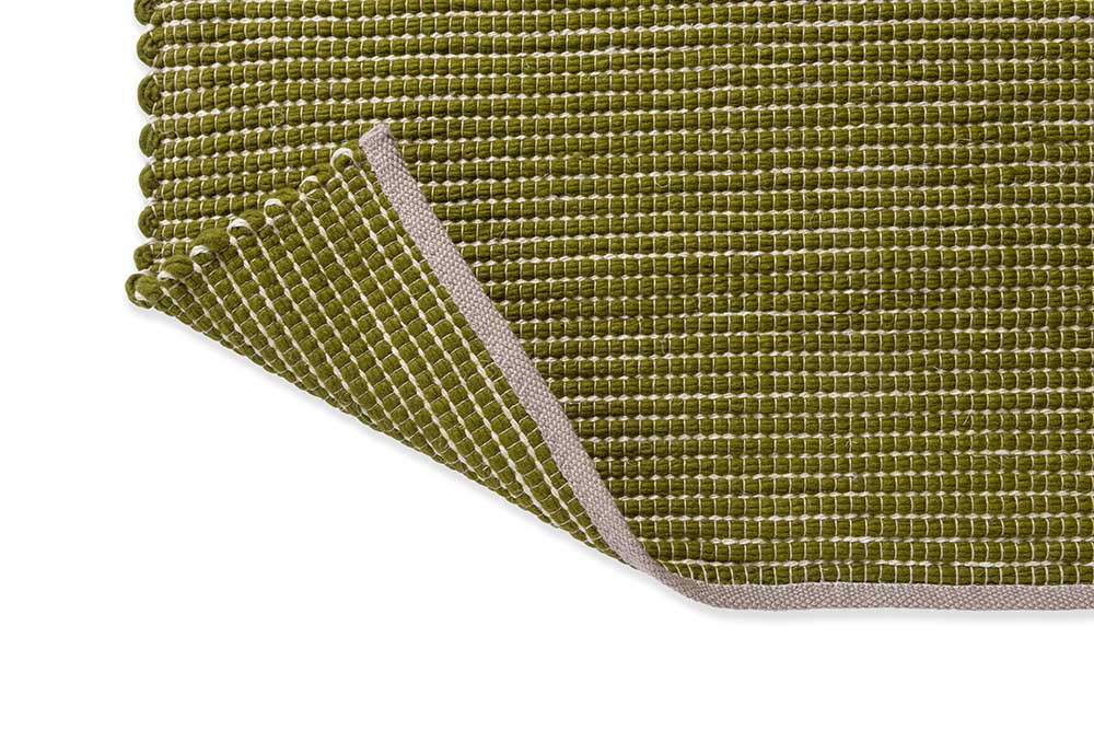 Frame olive rug