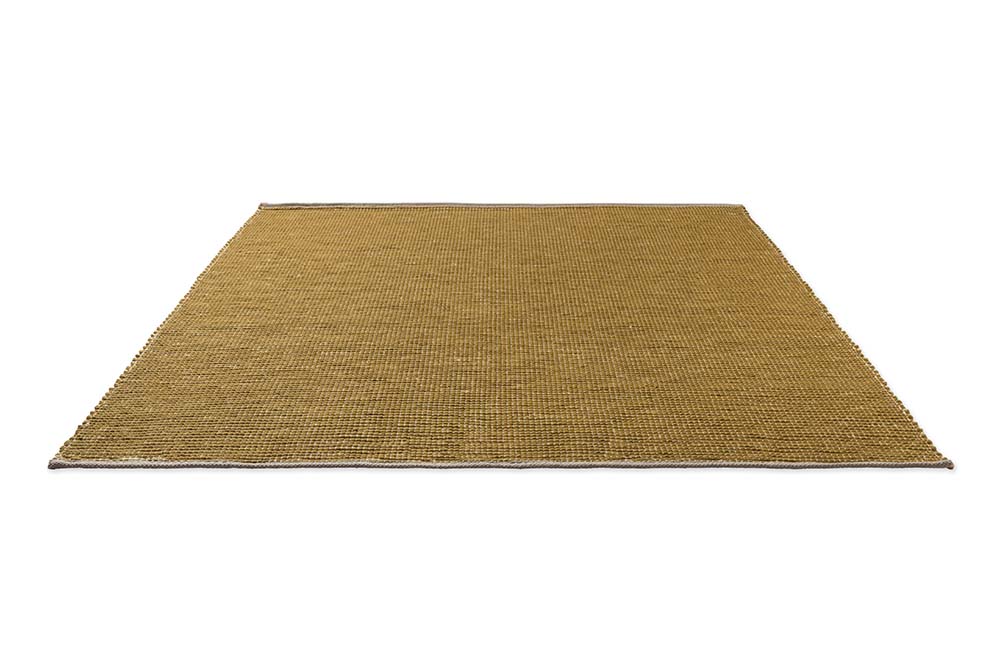 Frame mustard rug