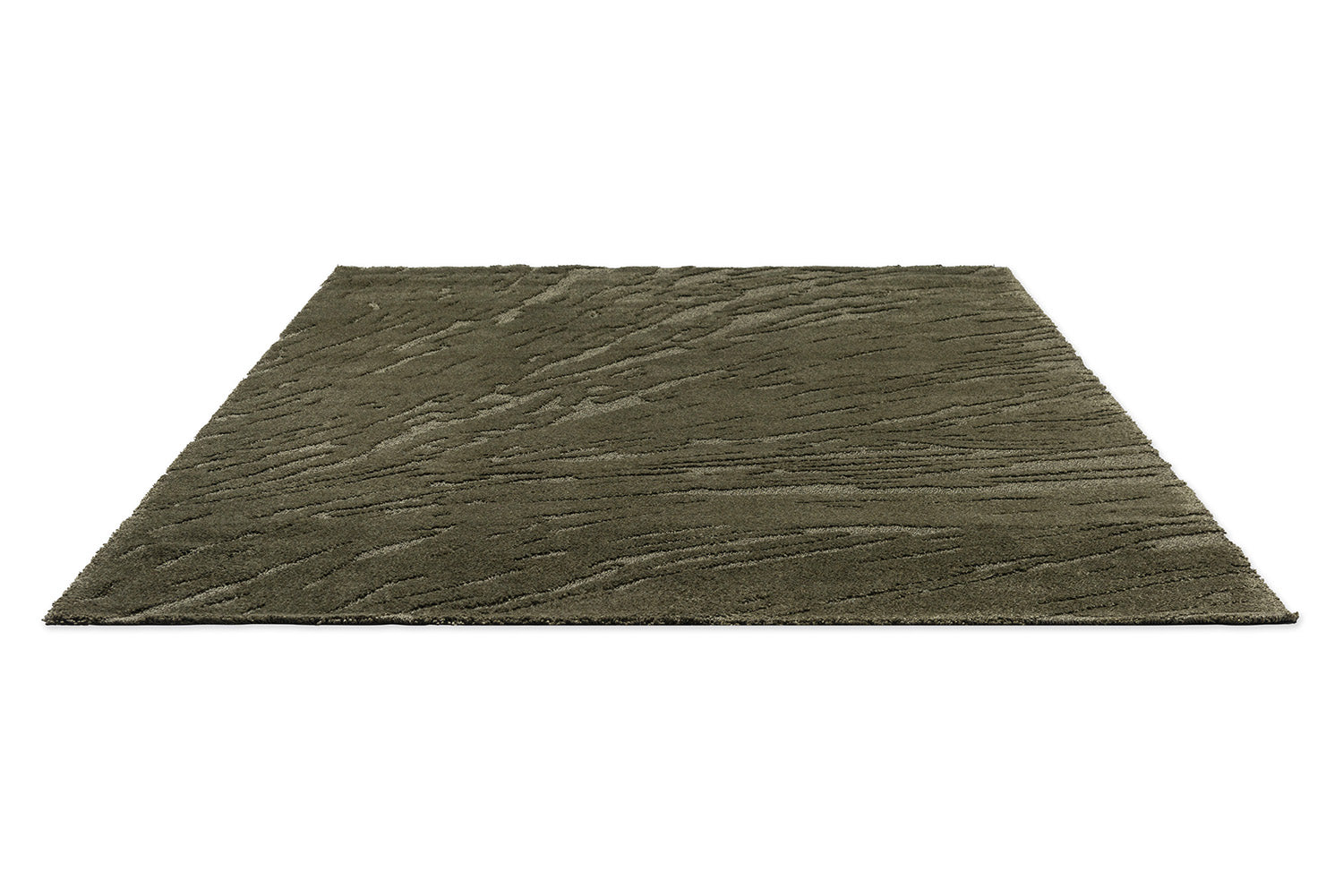 Twinet shore rug dark green