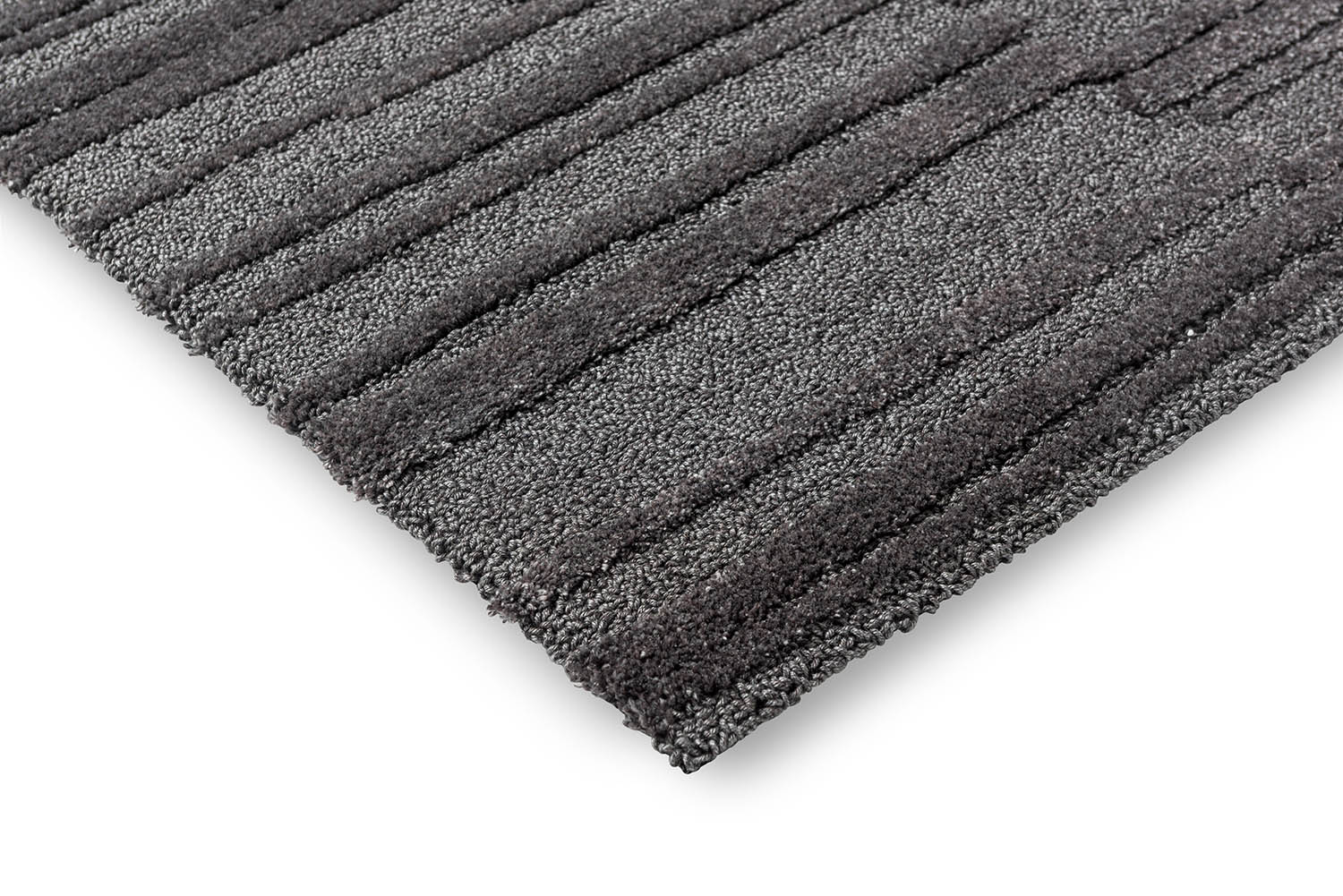 Twinet Terrain graphite rug